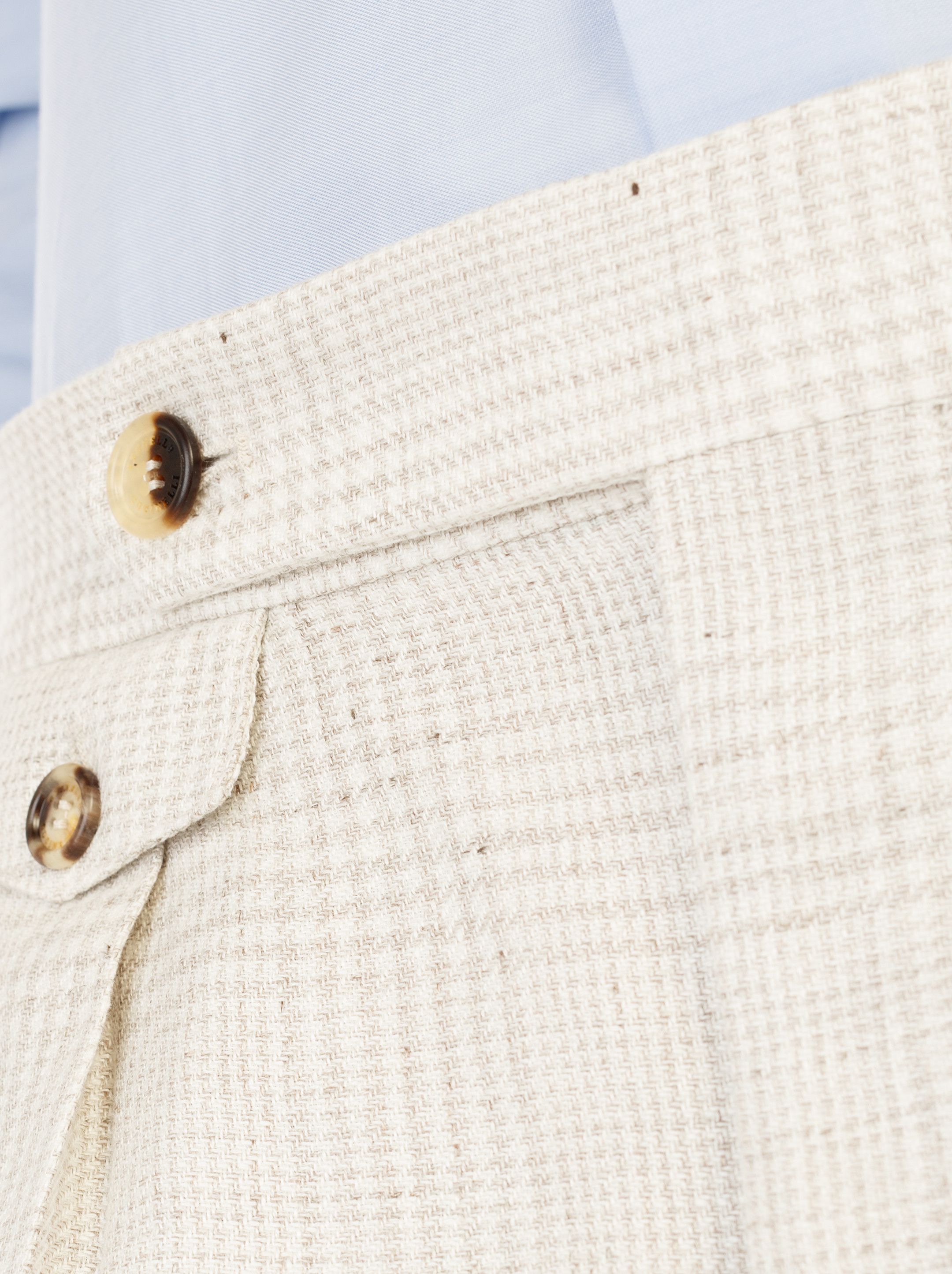 Brunello Cucinelli o1y0526 Single-breasted Suit in Ivory Size US M / EU 48-50 / 2 - 10 Thumbnail