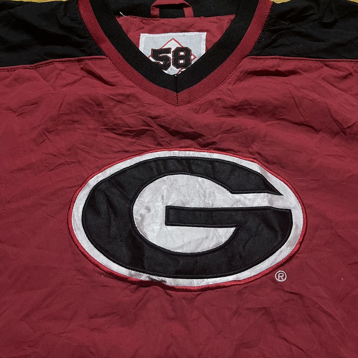 MLB Vintage Georgia Bulldogs jacket windbreaker Size US XL / EU 56 / 4 - 4 Thumbnail