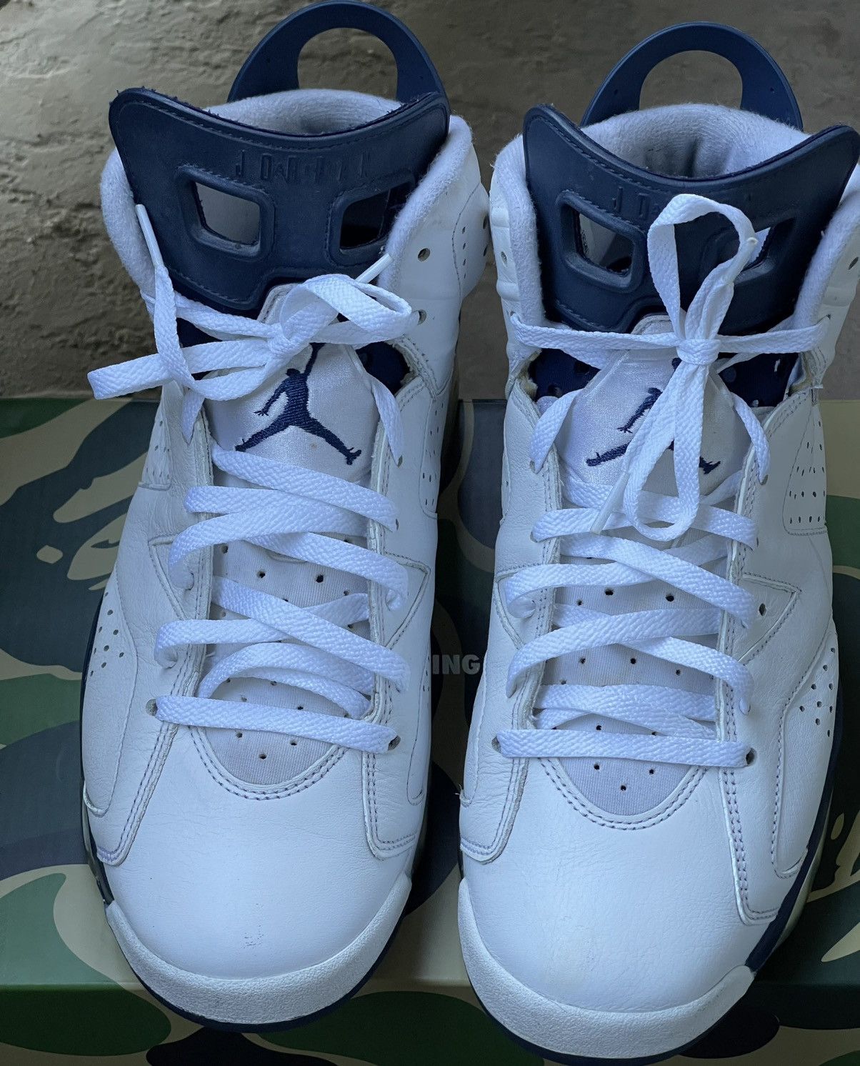 Jordan Brand Nike Air Jordan Midnight Navy 6’s Retro Men’s Size 12. Size US 12 / EU 45 - 1 Thumbnail