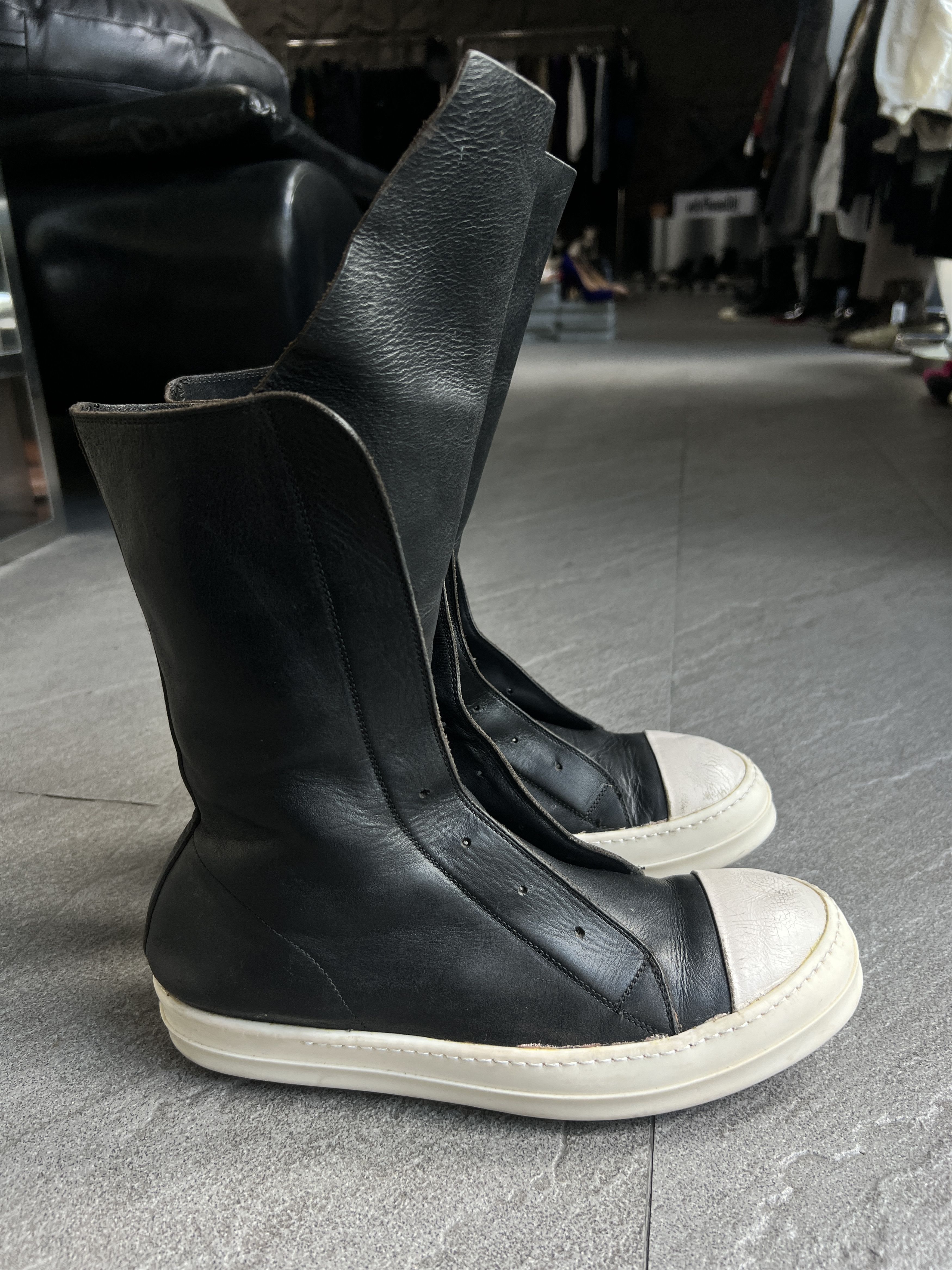 Rick Owens Laceless Ramones | Grailed