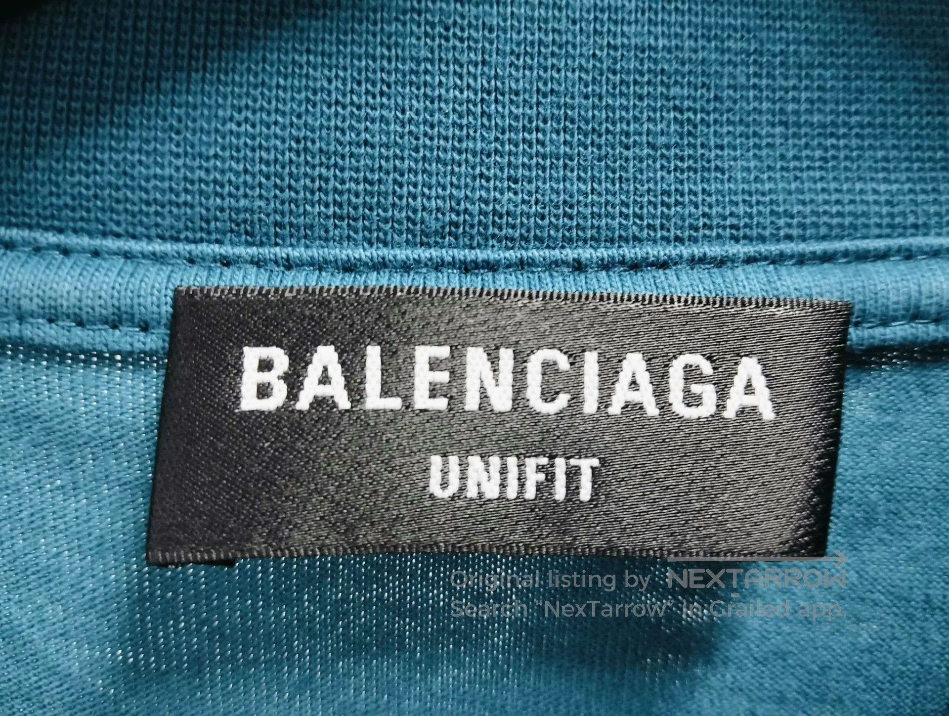 Balenciaga Balenciaga Distressed Lettering Long-Sleeve. Size US L / EU 52-54 / 3 - 4 Thumbnail