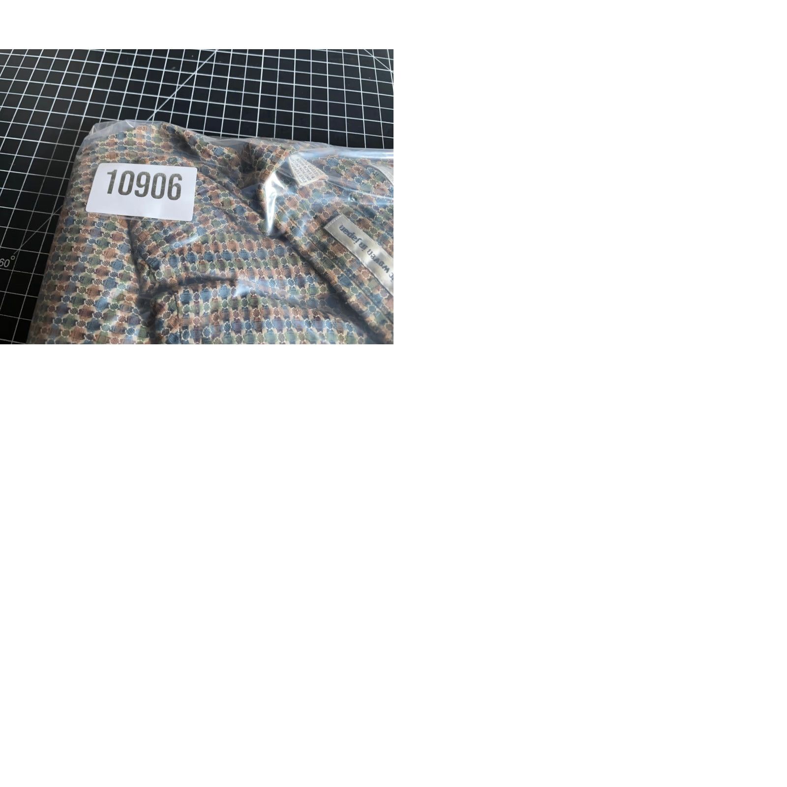 Vintage Jhane Barnes Shirt Men's Large Textured Cotton Geometric Pattern Japan Fabric Size US L / EU 52-54 / 3 - 9 Thumbnail