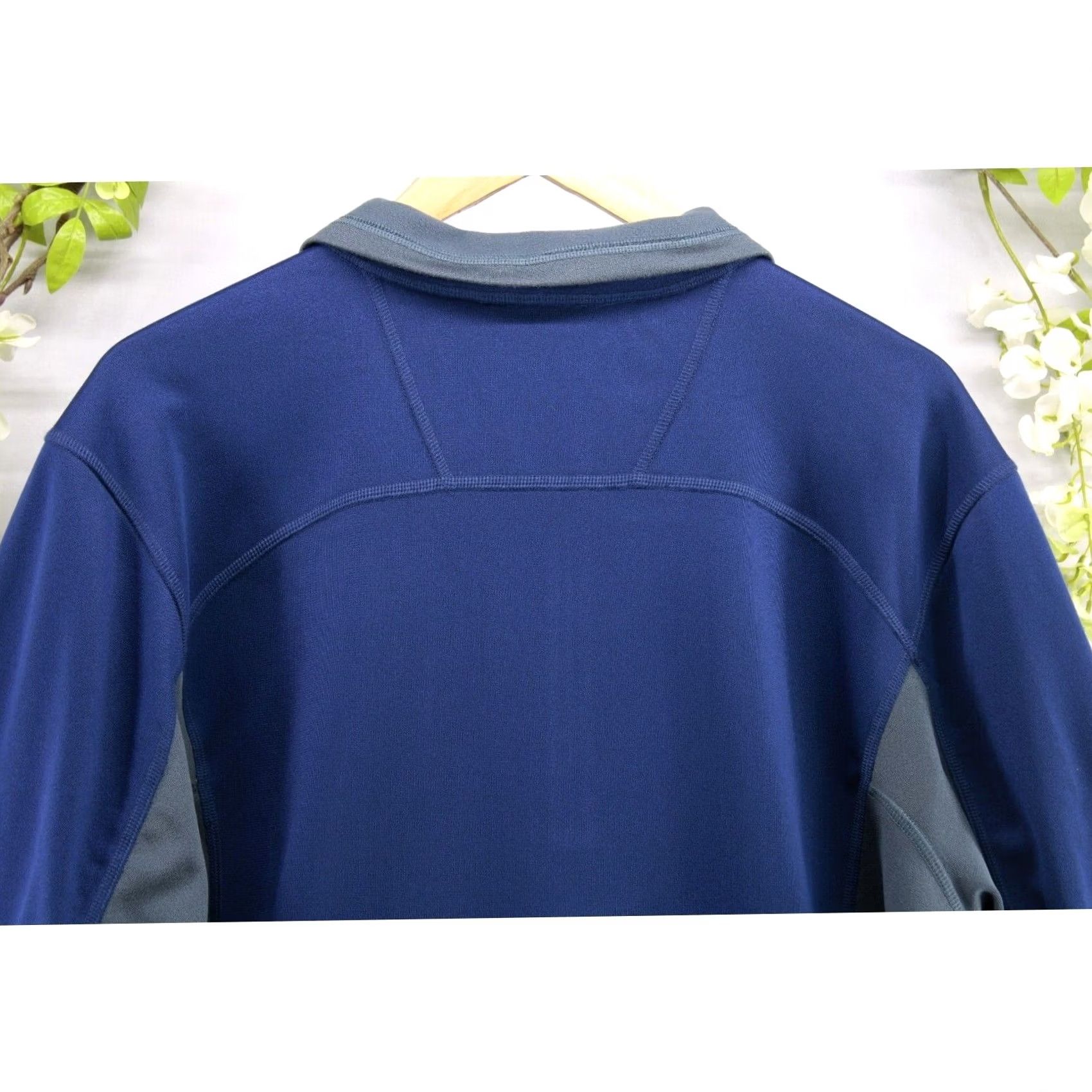 The North Face The North Face Pullover L Blue Gray Fleece 1/4 Zip Jacket Mens Size US L / EU 52-54 / 3 - 4 Thumbnail