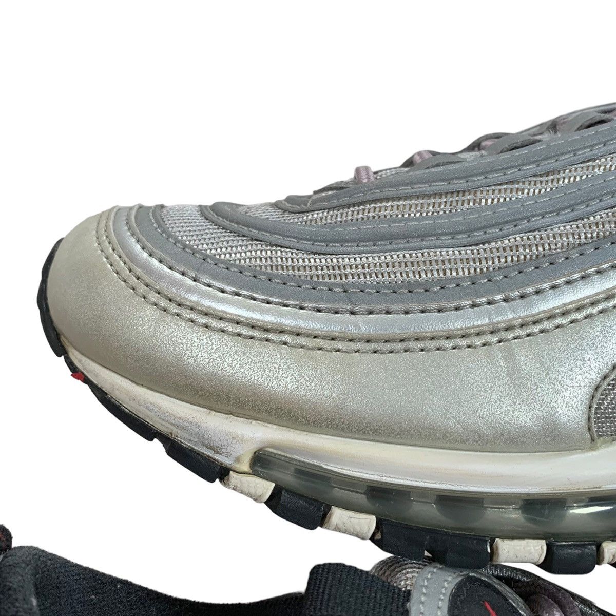 Nike Nike Air Max 97 Silver Bullet Metallic Silver 2017 Sneakers Size US 7 / EU 40 - 2 Thumbnail