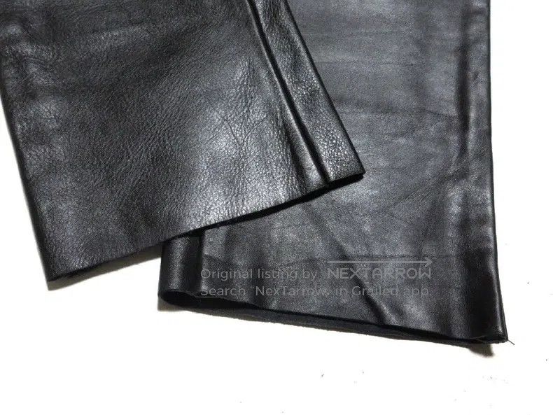 Schott Schott Leather pants, heavy cowhide Size US 28 / EU 44 - 6 Thumbnail