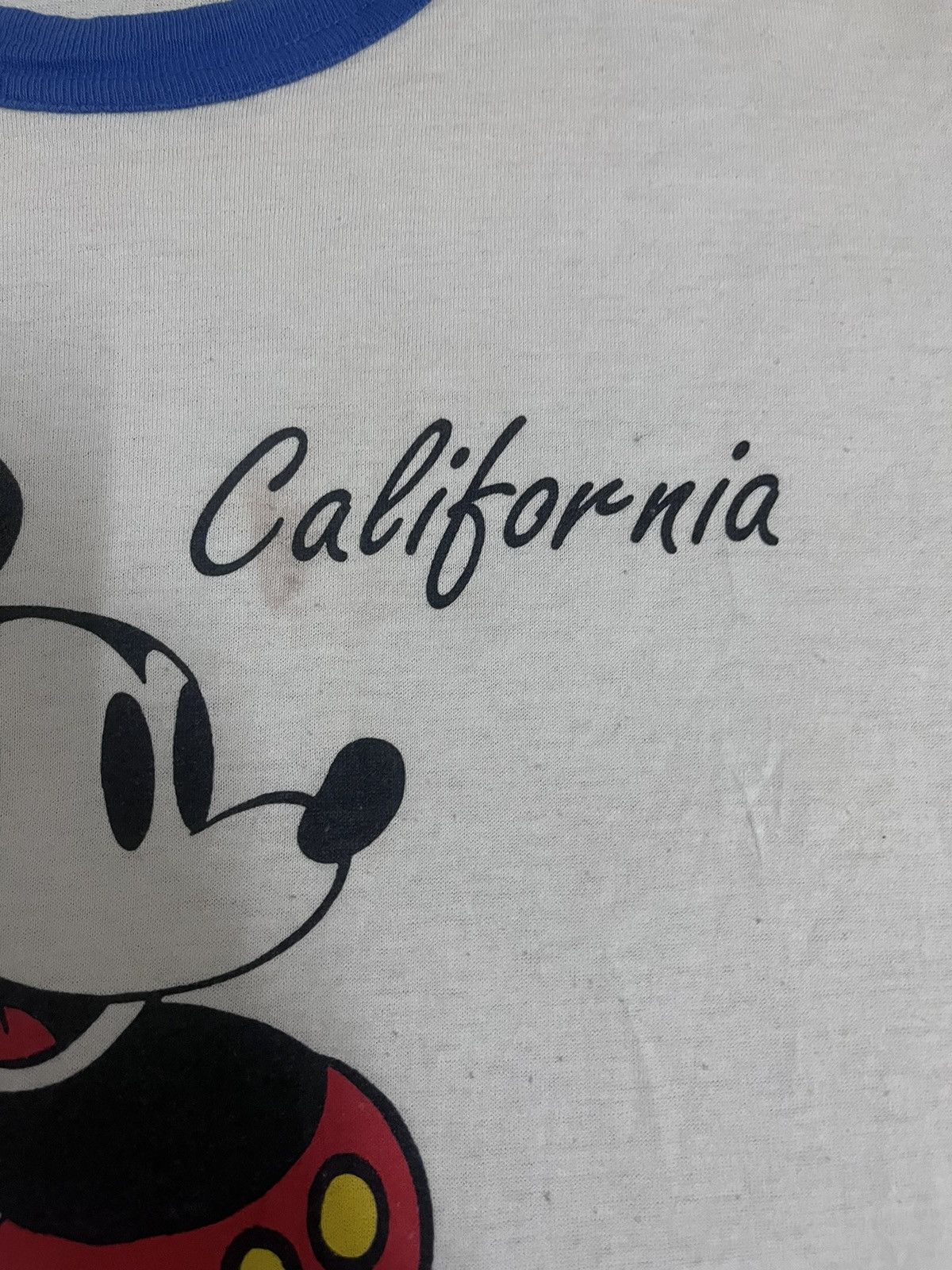 Disney × Mickey Mouse × Vintage Vintage 80’s Mickey Mouse T Shirt Size US M / EU 48-50 / 2 - 5 Thumbnail