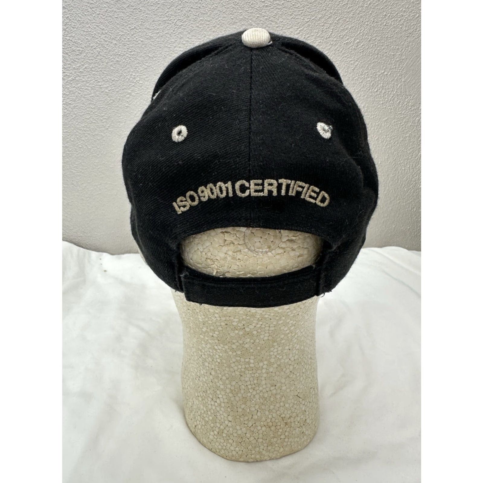 Vintage Otto Headwear Baseball Hat Keystone Black Tan Logo Adjustable Mens One Size Black Size ONE SIZE - 4 Thumbnail
