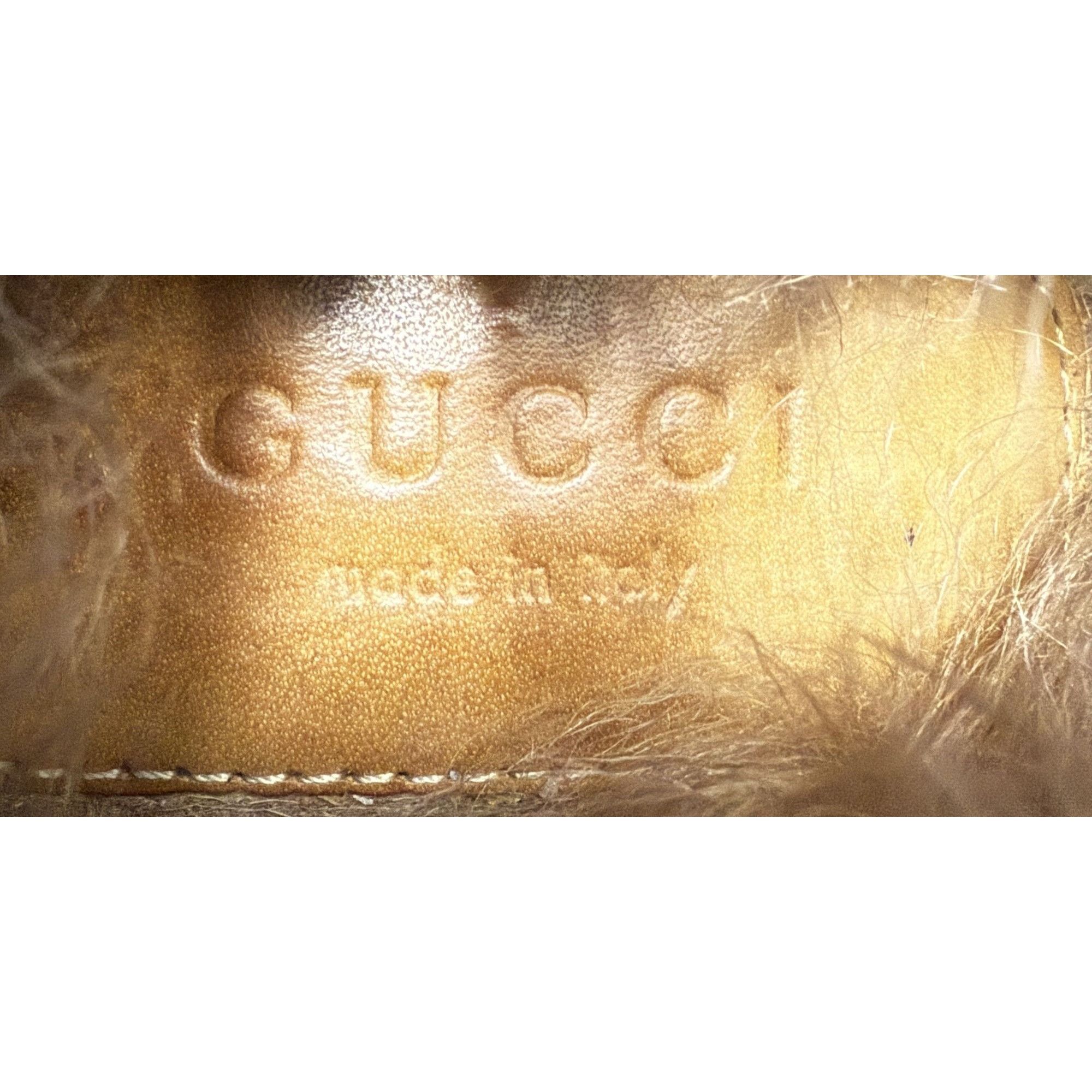 Gucci Gucci Black Leather Princetown Fur Lined Loafers Size 37 Mad Size US 7 / IT 37 - 3 Thumbnail