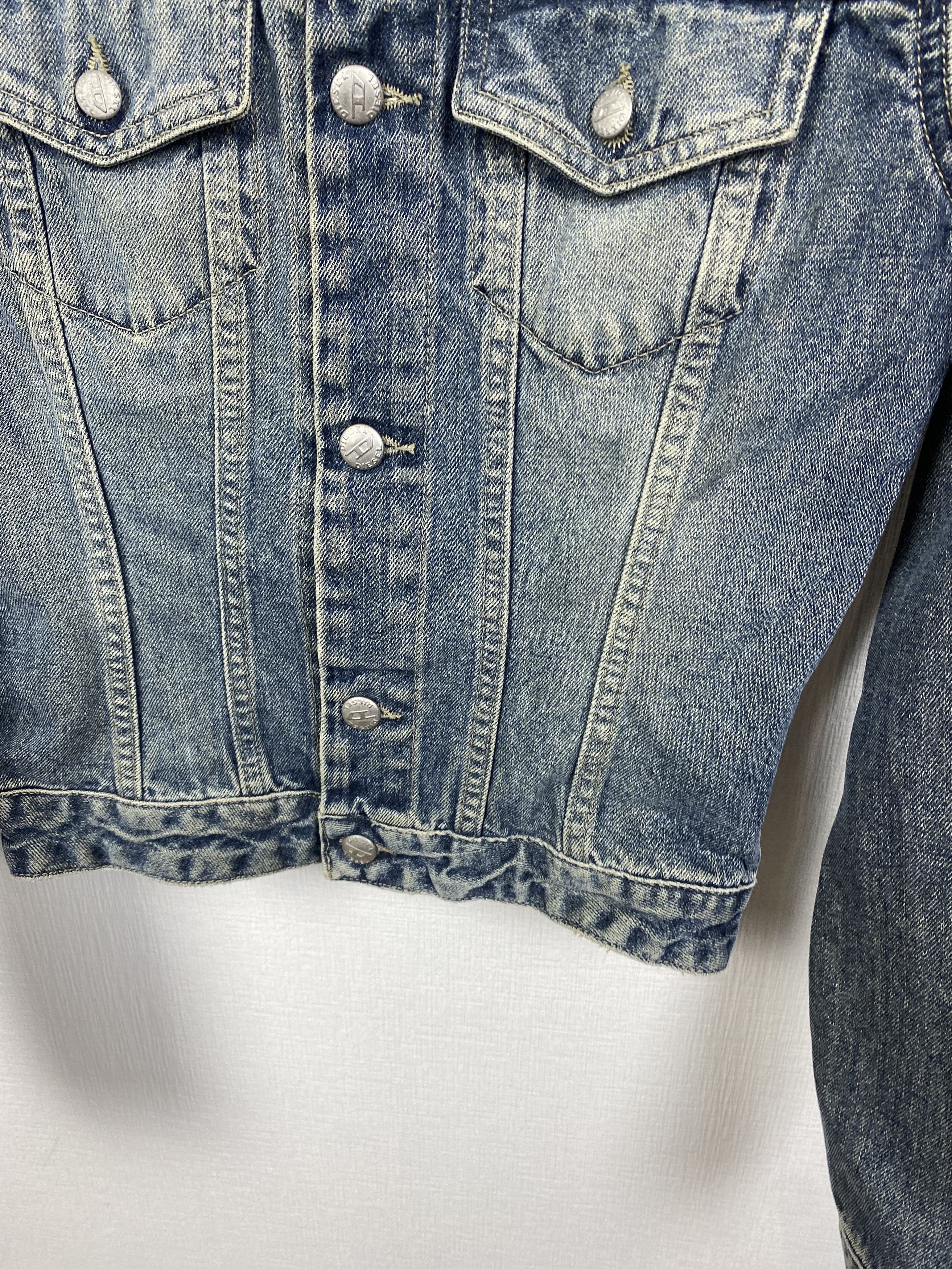 Diesel × Vintage Diesel y2k Vintage Denim Jacket Womens size S Size S / US 4 / IT 40 - 8 Thumbnail