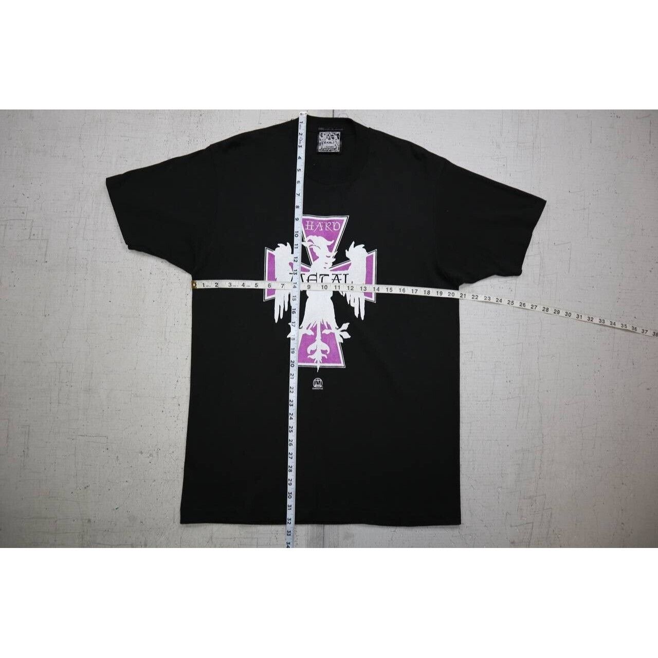 Vintage Vintage 80s Cykxtees Goth Hard Metal Shirt Black Size Large Size US L / EU 52-54 / 3 - 4 Thumbnail
