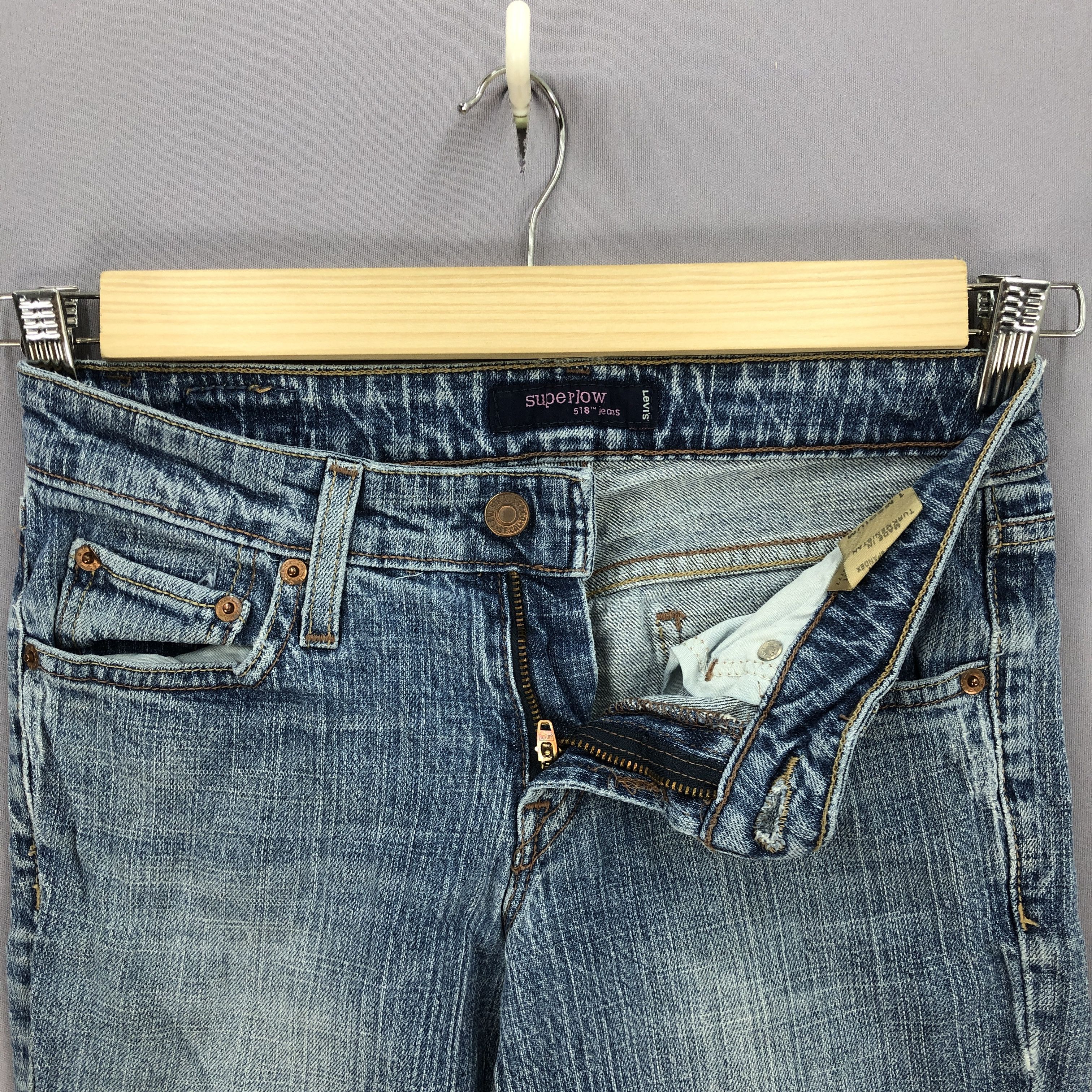 If Six Was Nine × Levi's × Vintage 90s Levis Bell Bottom Jeans Flare Wide Leg Boot Cut Denim Size 27" / US 4 / IT 40 - 8 Thumbnail
