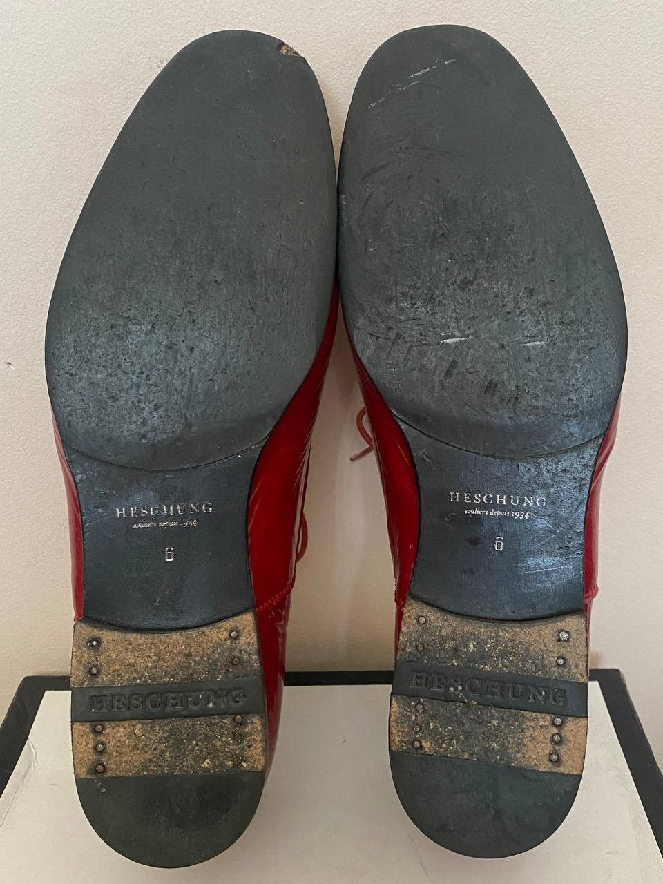 Heschung Heschung Patent Leather Cherry Red Size US 6 / EU 39 - 12 Thumbnail