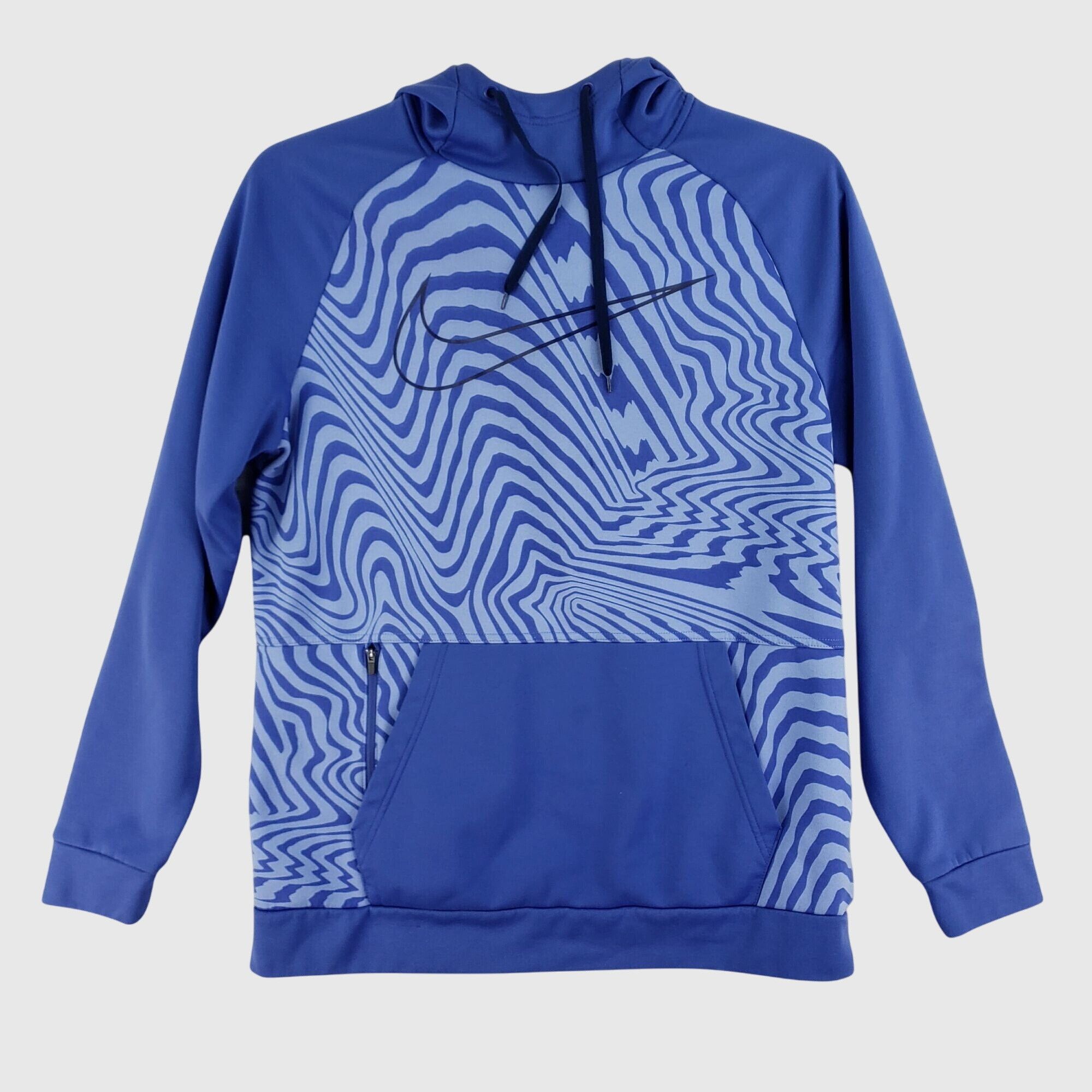 Nike Nike Dri Fit Hoodie Swirl Zebra Print Zip Pocket Thermal M Size US M / EU 48-50 / 2 - 1 Thumbnail