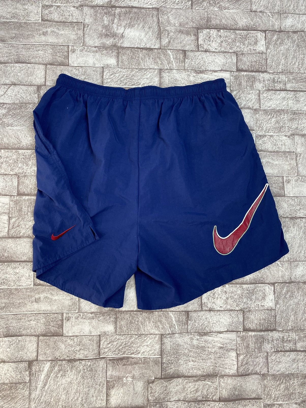 Japanese Brand × Nike Hype Nylon Nike Shorts Y2k style XXL Size US 38 / EU 54 - 9 Thumbnail