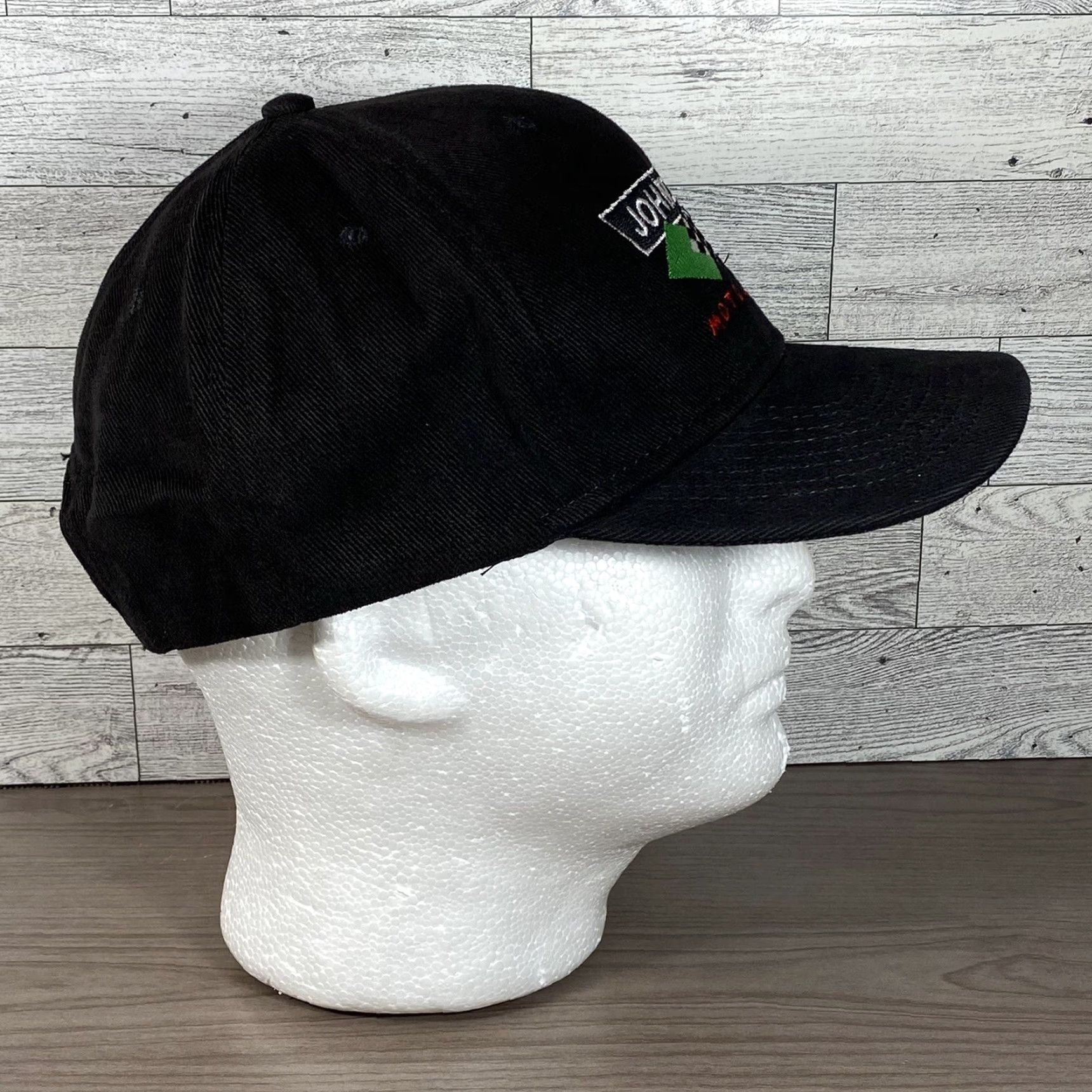 John Deere VINTAGE John Deere Motorsports Trucker Hat Snapback Made in USA Size ONE SIZE - 5 Thumbnail