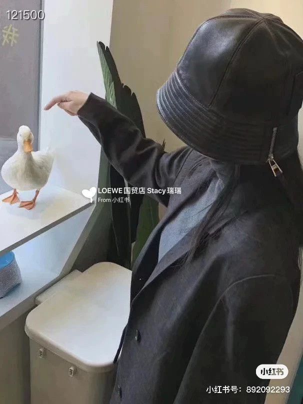 Loewe LOEWE sizeS Sheepskin fisherman's cap Size ONE SIZE - 5 Thumbnail