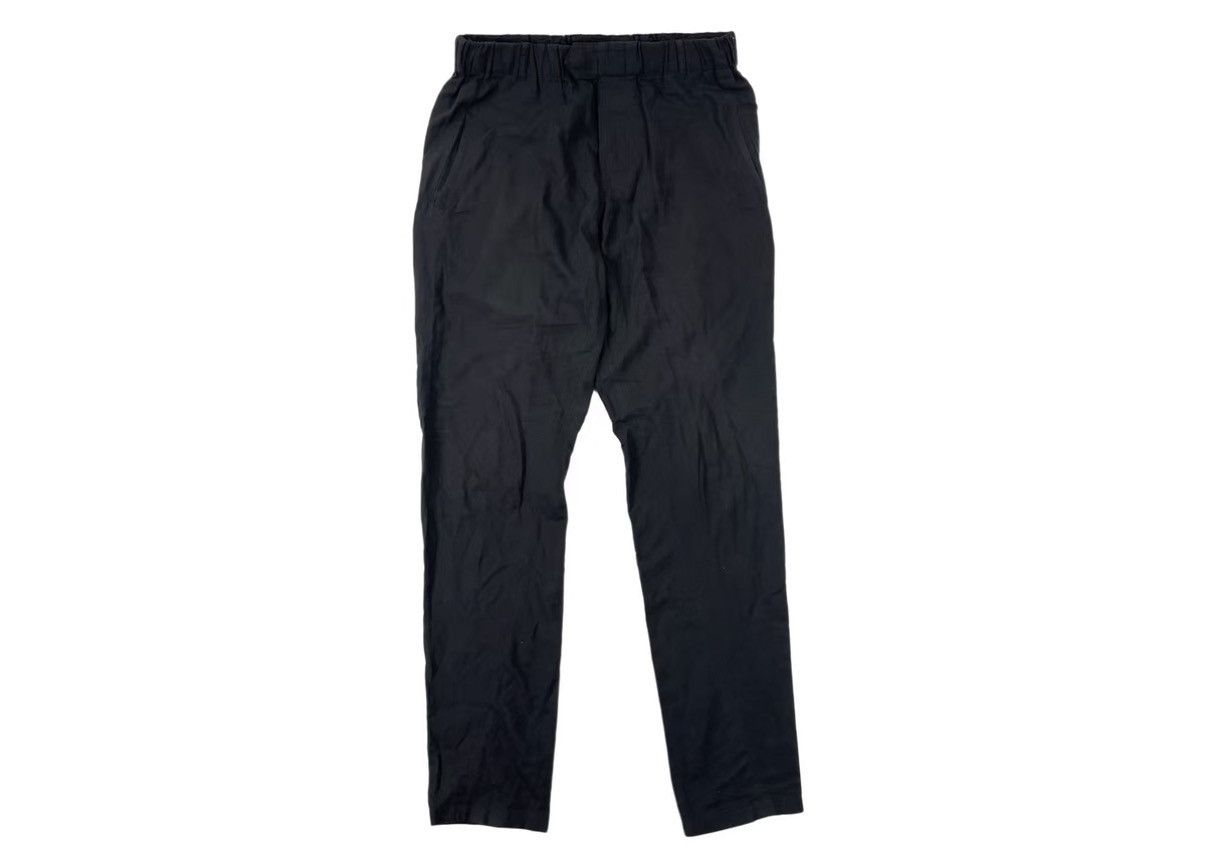 Ann Demeulemeester Ann Demeulemeester Black Straight-Leg Trousers J31 Size US 32 / EU 48 - 1 Thumbnail