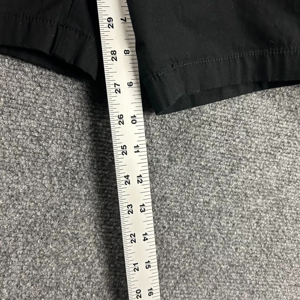J.Crew J Crew Shorts Womens 8 Black Chino Casual Hook & Eye Cotton Size 30" / US 8 / IT 44 - 3 Thumbnail