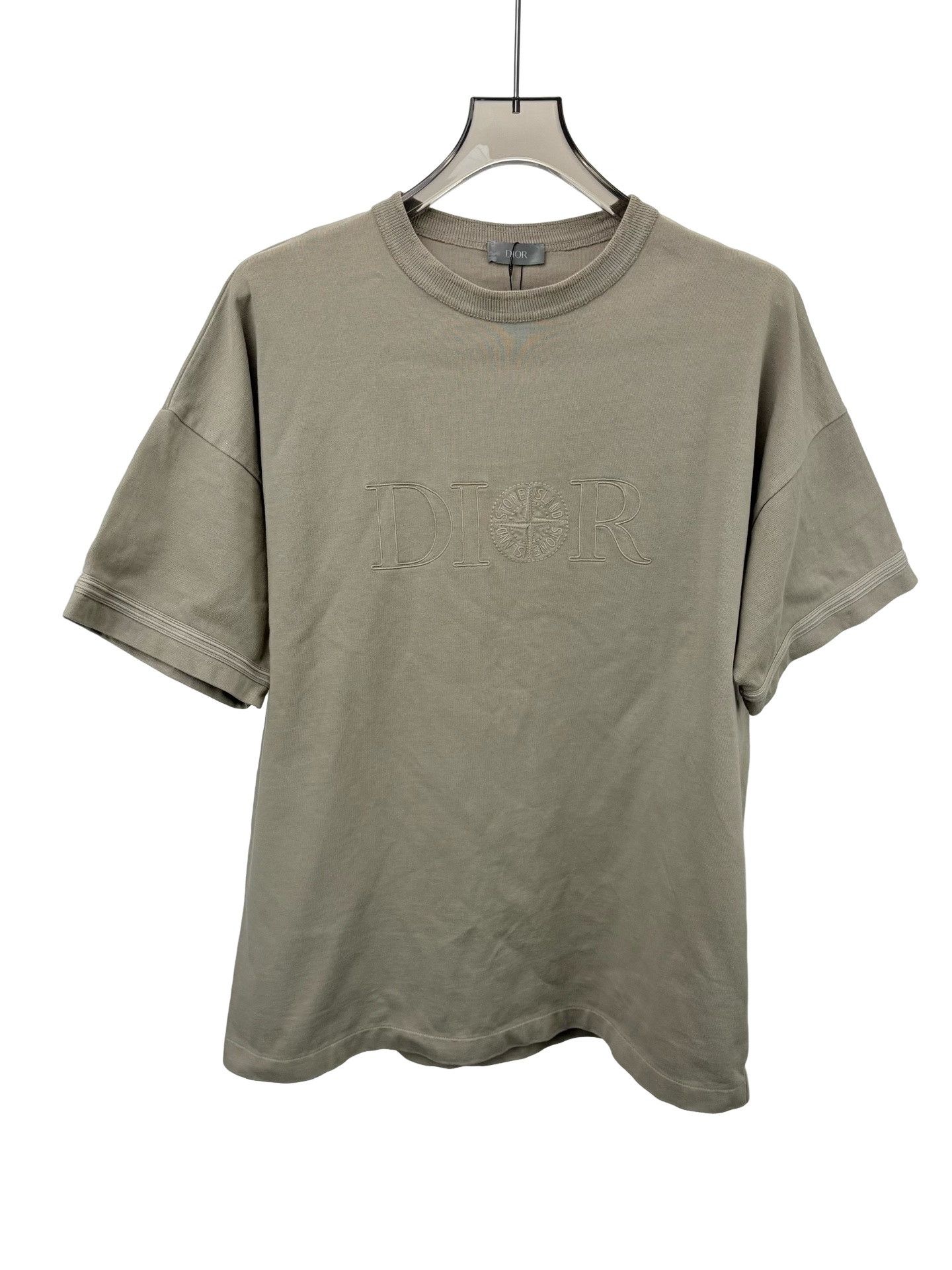 Dior Dior x Stone Island Embroidered Logo T-Shirt Size S Size US S / EU 44-46 / 1 - 1 Thumbnail