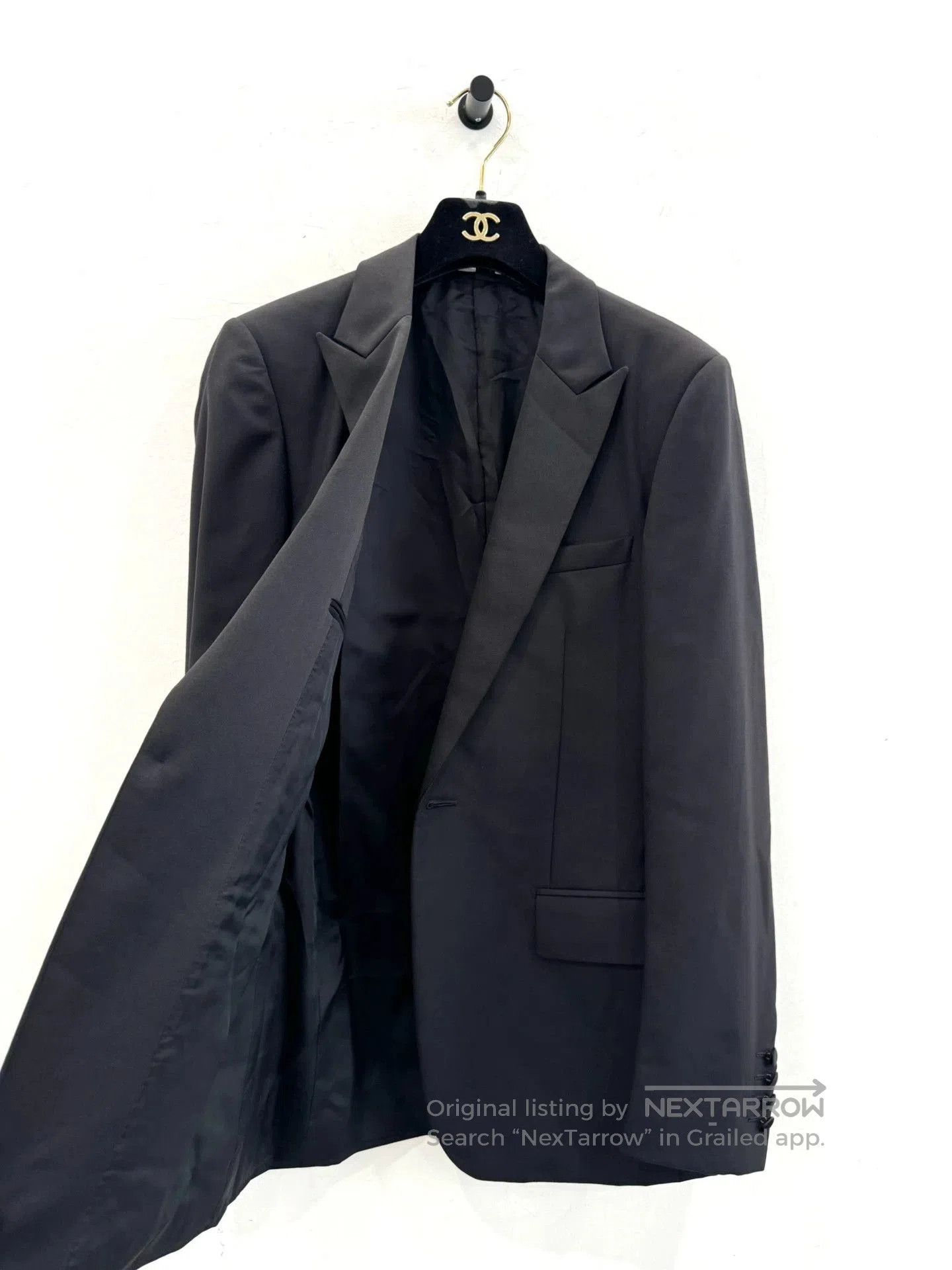 Dior Dior Men's Black Wool Suit Jacket. Size US S / EU 44-46 / 1 - 3 Thumbnail