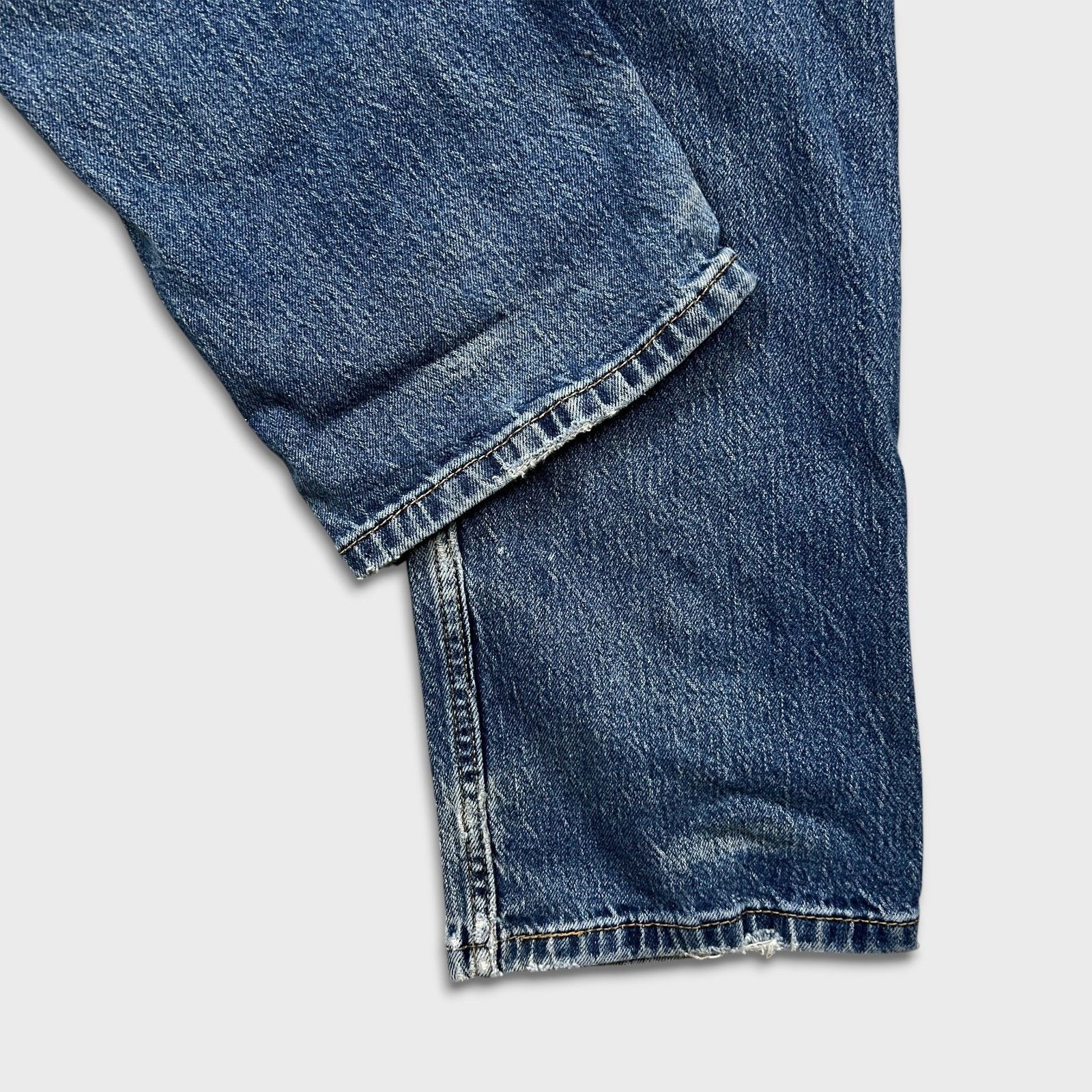 Levi's Levi's 505 Jeans Mens 32x32 Regular Fit Straight Leg Denim Size US 32 / EU 48 - 9 Thumbnail