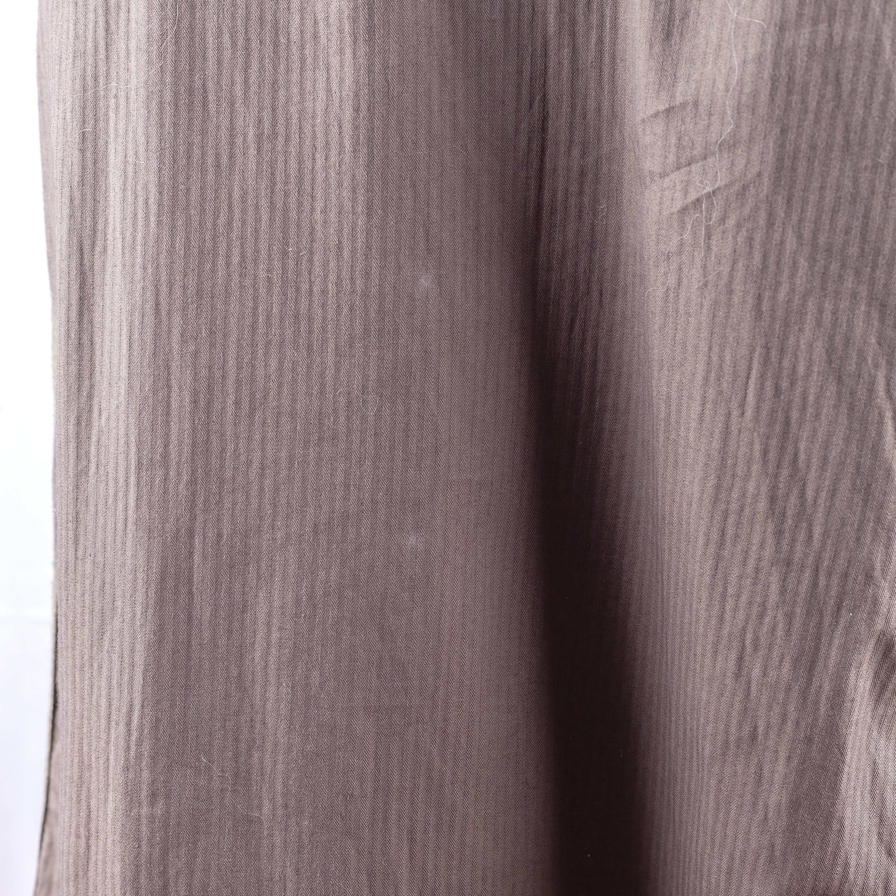 Cop Copine Cop Copine Vintage Asymmetrical Brown/Grey Maxi Dress (M) Size M / US 6-8 / IT 42-44 - 5 Thumbnail