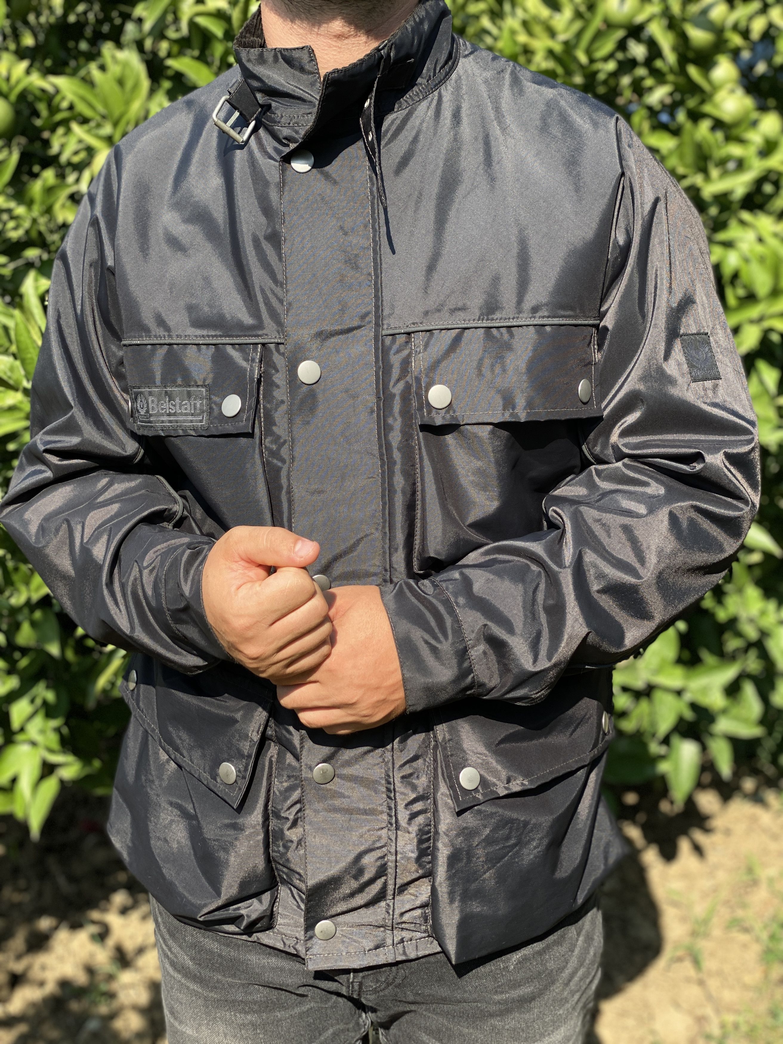 Belstaff Belstaff Metallic Motorcycle Biker Size M Double Jacke Size US M / EU 48-50 / 2 - 11 Thumbnail