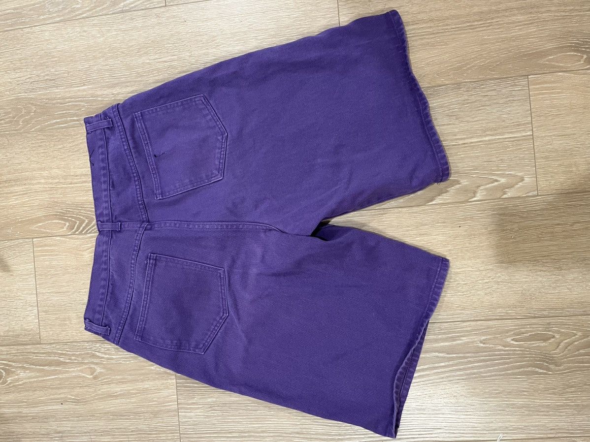 Other Vintage Trutus Purple Jean Shorts Size US 32 / EU 48 - 2 Thumbnail