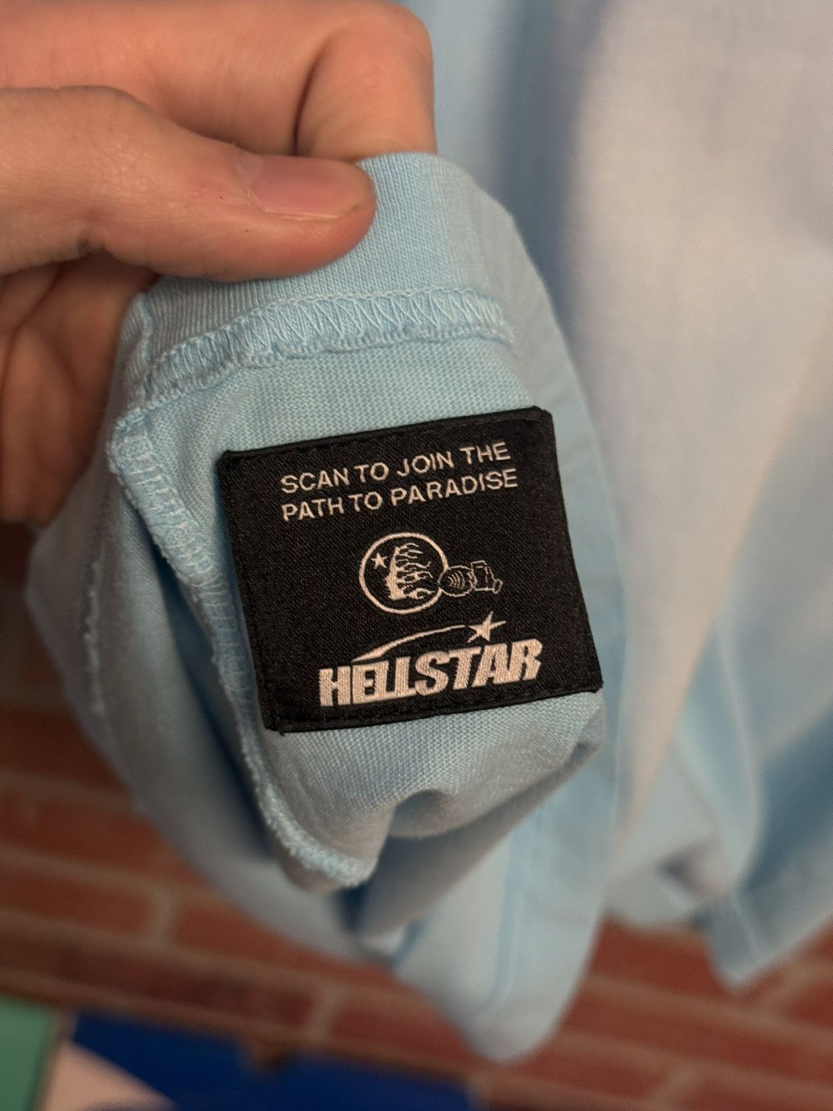 HELLSTAR Hellstar “Baby Blue” Tee Shirt Size XL (NEW) Authentic Size US XL / EU 56 / 4 - 9 Thumbnail