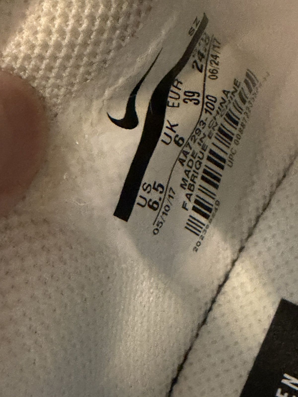 Nike × Off-White Nike x OffWhite “The Ten” Air Max 90 Size US 6.5 / EU 39-40 - 7 Thumbnail