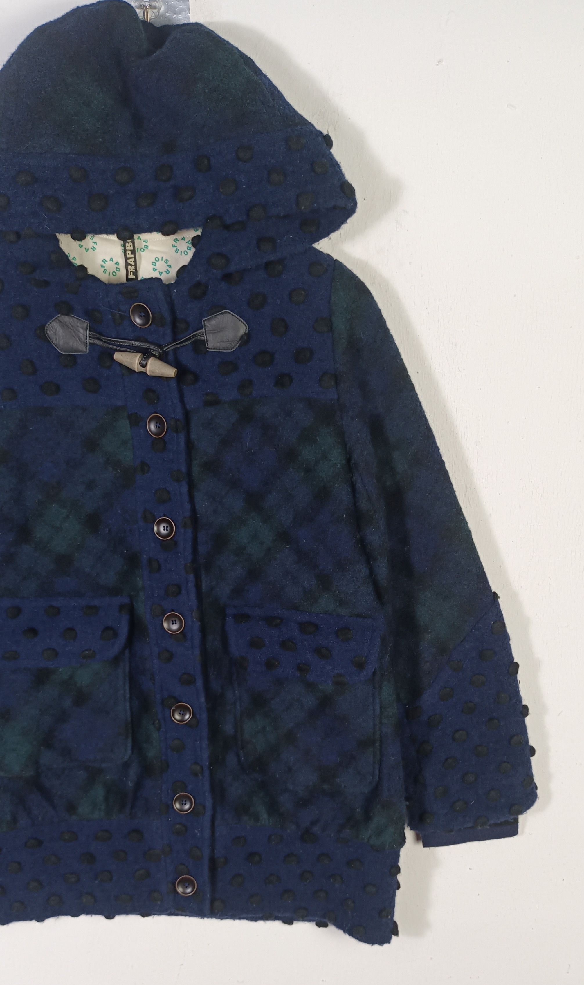Ne-Net Frapbois Issey Miyake Hoodie Polka Dot Button Jacket Size US M / EU 48-50 / 2 - 5 Thumbnail