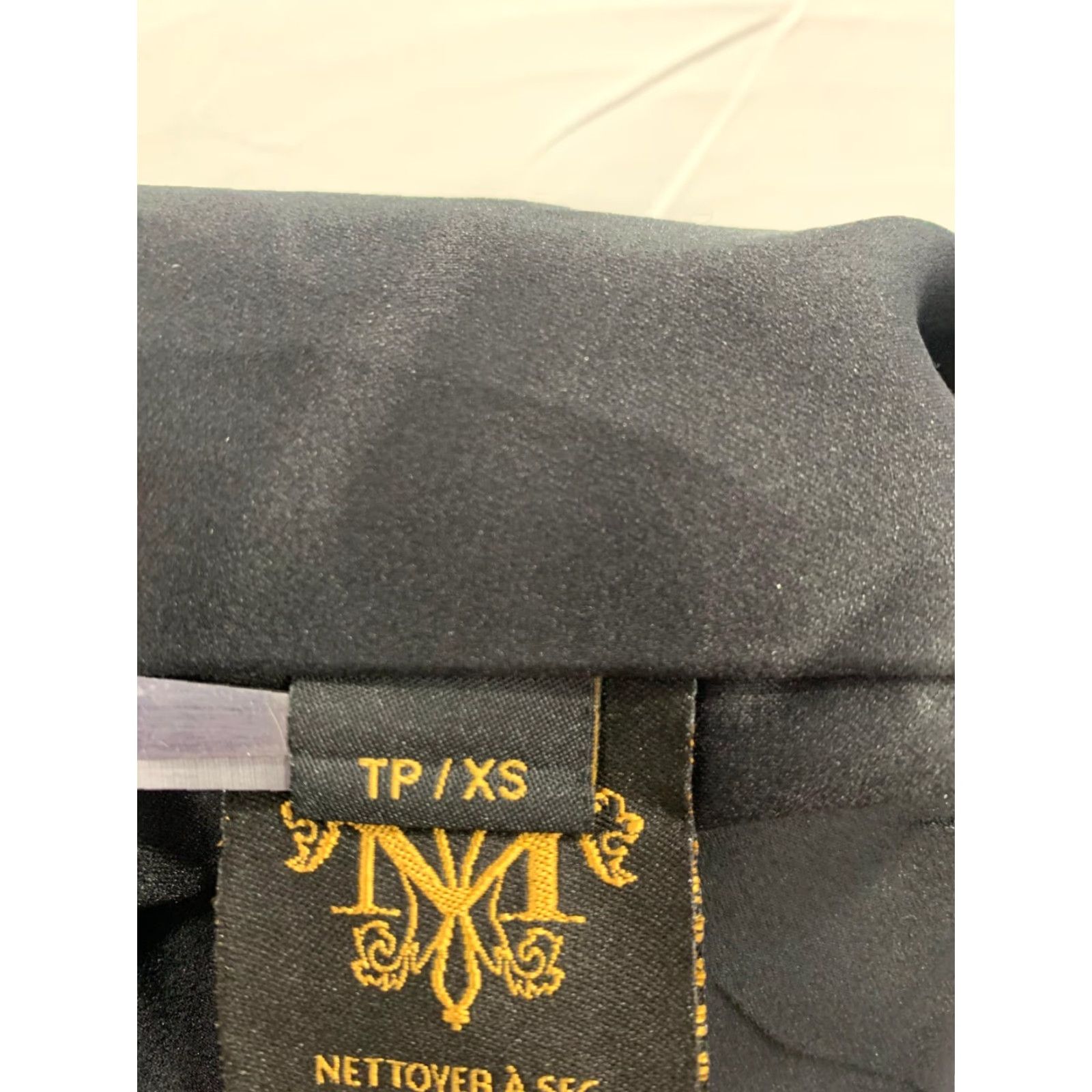 Mackage Mackage Wool Coat Women’s XS Black Belted Leather Trim Wool Coat Overcoat Dress Coat Womens XS Black Belted Leather Trim Size XS / US 0-2 / IT 36-38 - 4 Thumbnail