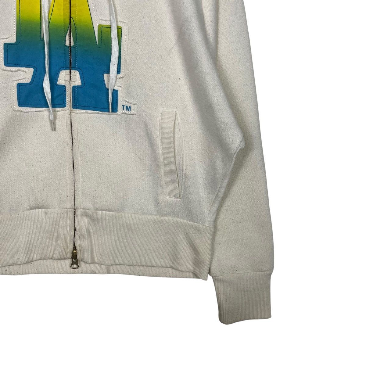 MLB Los Angeles Dodgers Baseball Zipper Hoodie Size M / US 6-8 / IT 42-44 - 4 Thumbnail