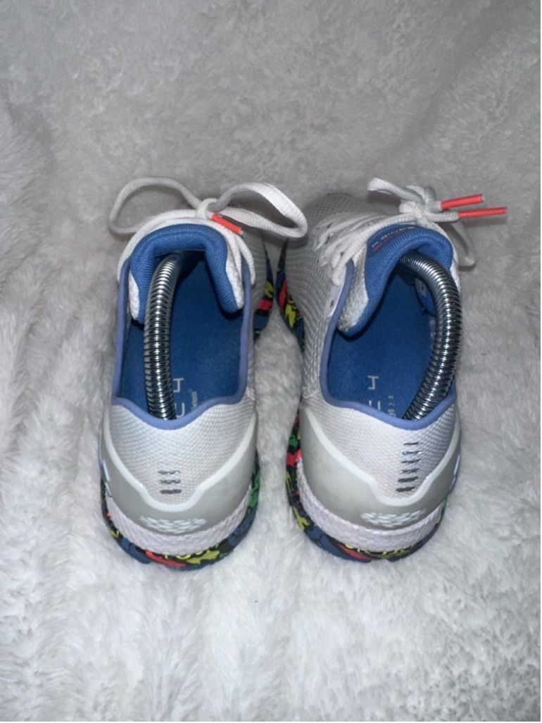 Under Armour Women’s Under Armour Running Shoes Size 8 White Blue Size US 8 / IT 38 - 3 Thumbnail