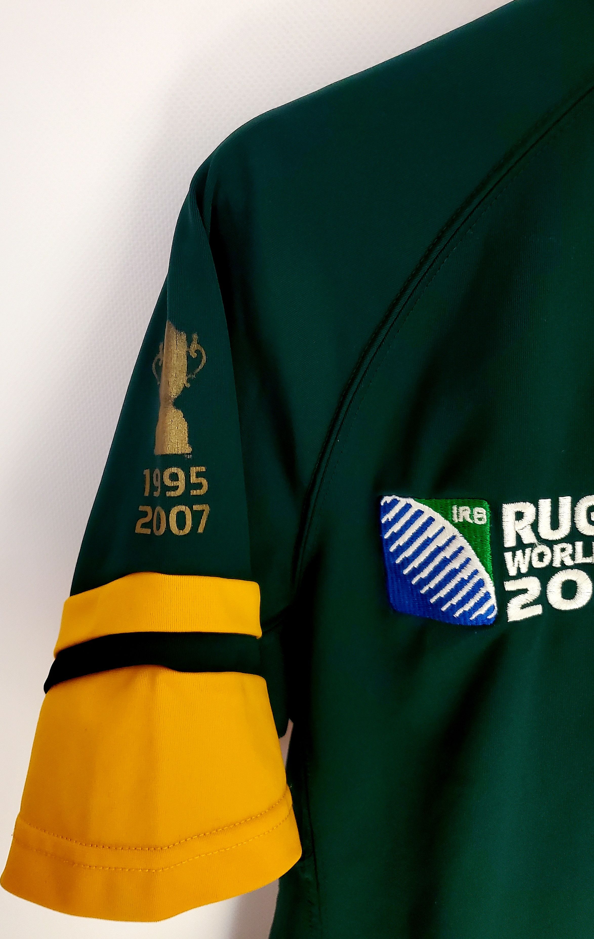 Asics × Vintage Asics South Africa Rugby World Cup Jersey size M Size US M / EU 48-50 / 2 - 3 Thumbnail