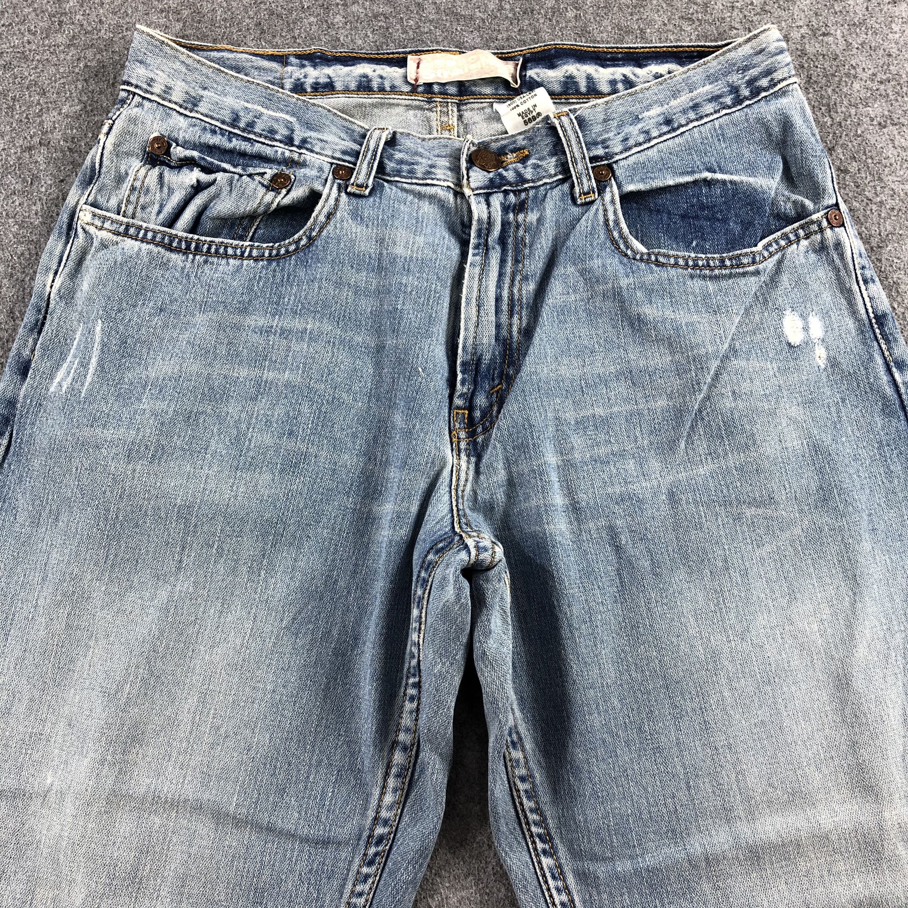 Levi's Vintage Light Wash Levis 569 Jeans-J1912 Size US 34 / EU 50 - 3 Thumbnail
