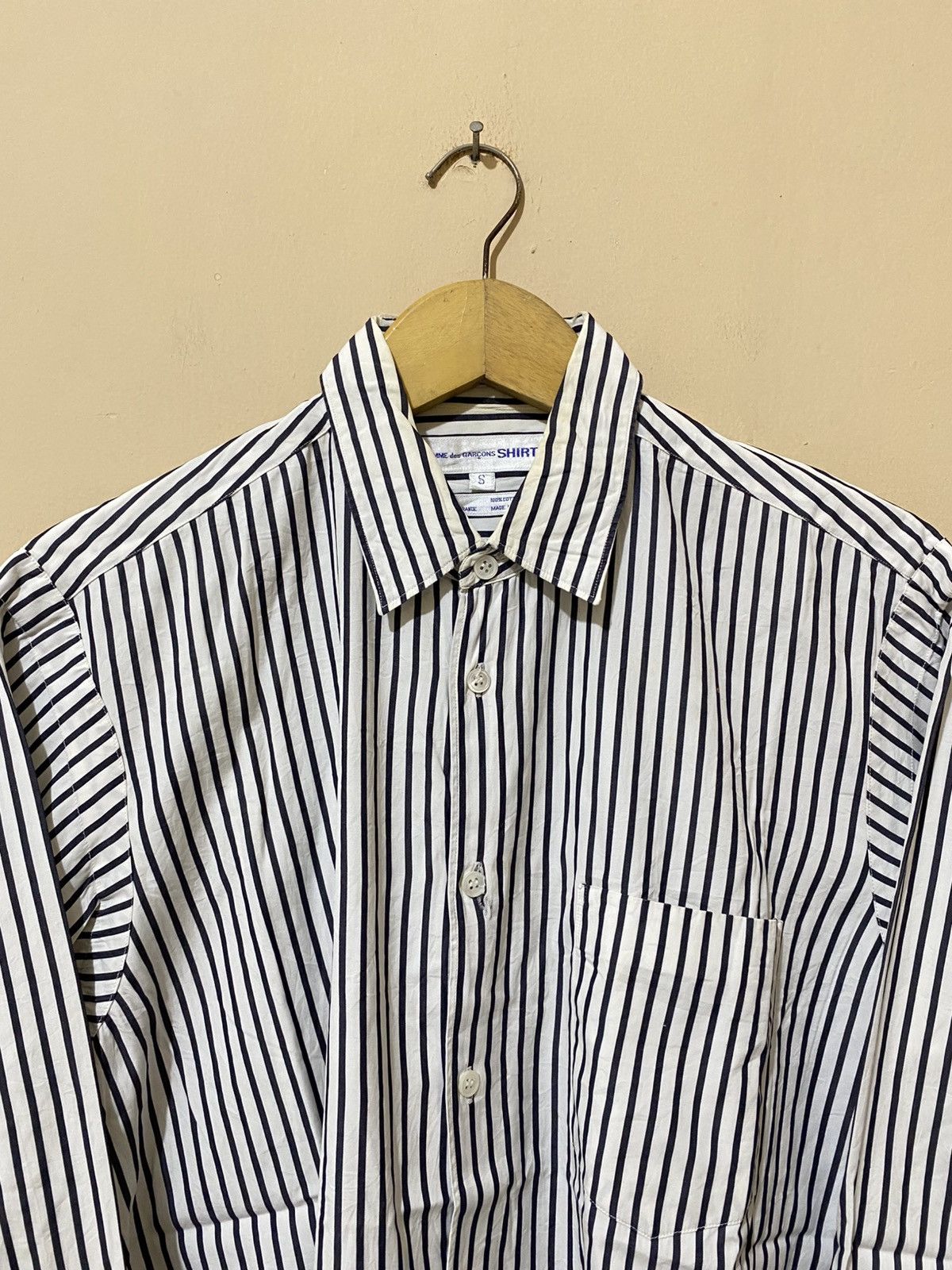 Comme des Garcons Comme Des Garcons Stripe Shirt Size US S / EU 44-46 / 1 - 3 Thumbnail
