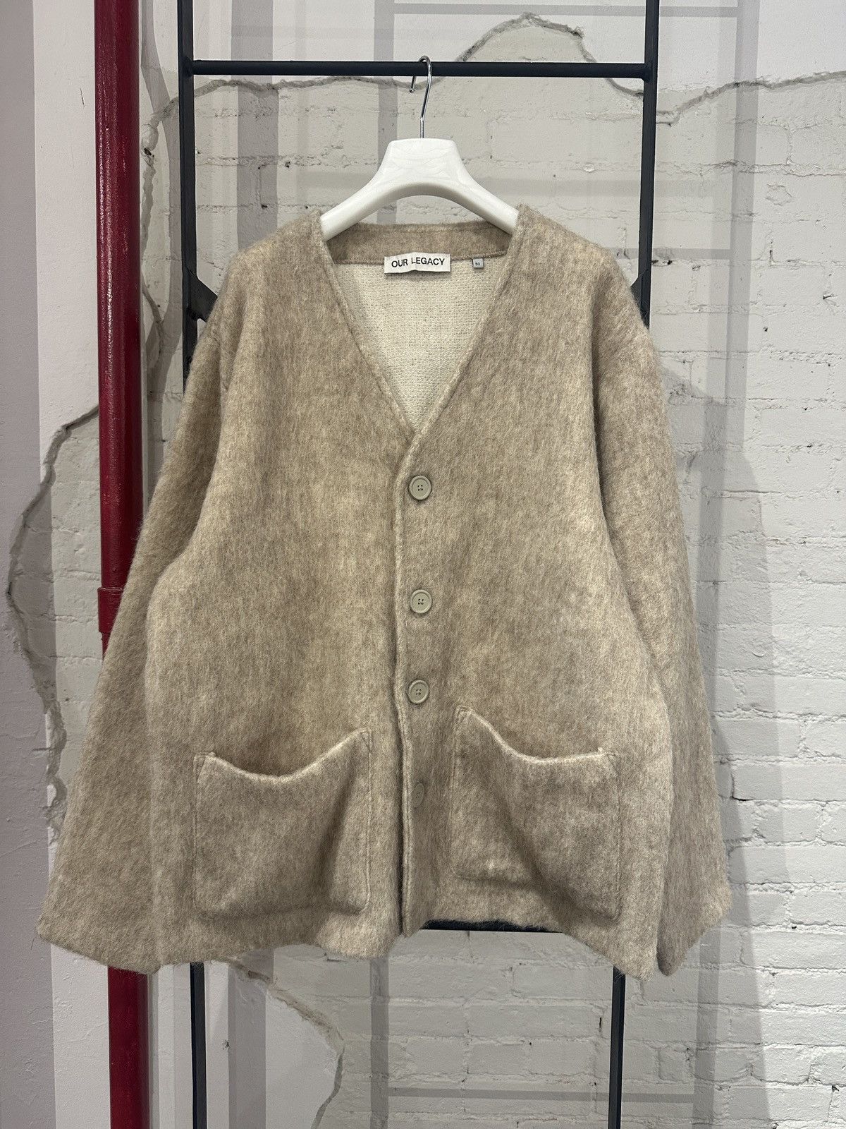 Our Legacy Our Legacy funky blue big cardigan | Grailed