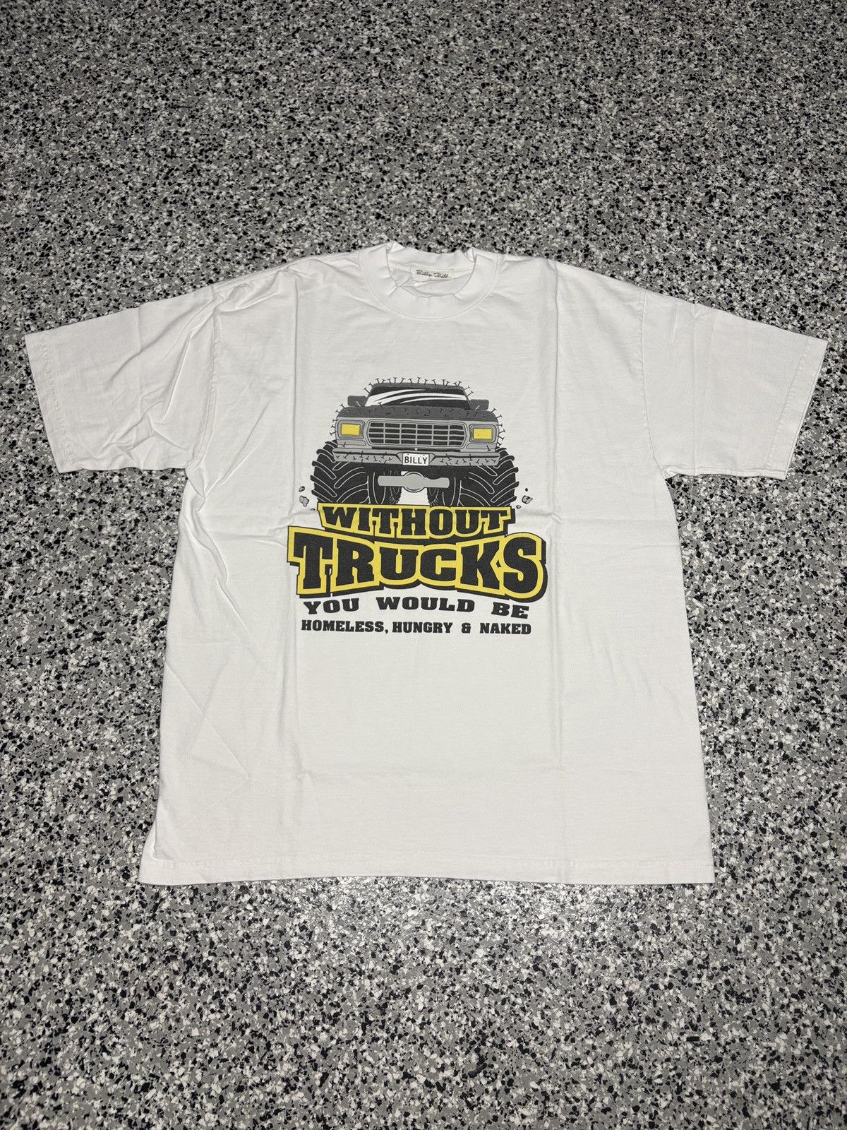 Billy Hill 2023 Billy Hill Collection #17 “Without Trucks” T-Shirt Sz L Size US L / EU 52-54 / 3 - 1 Thumbnail