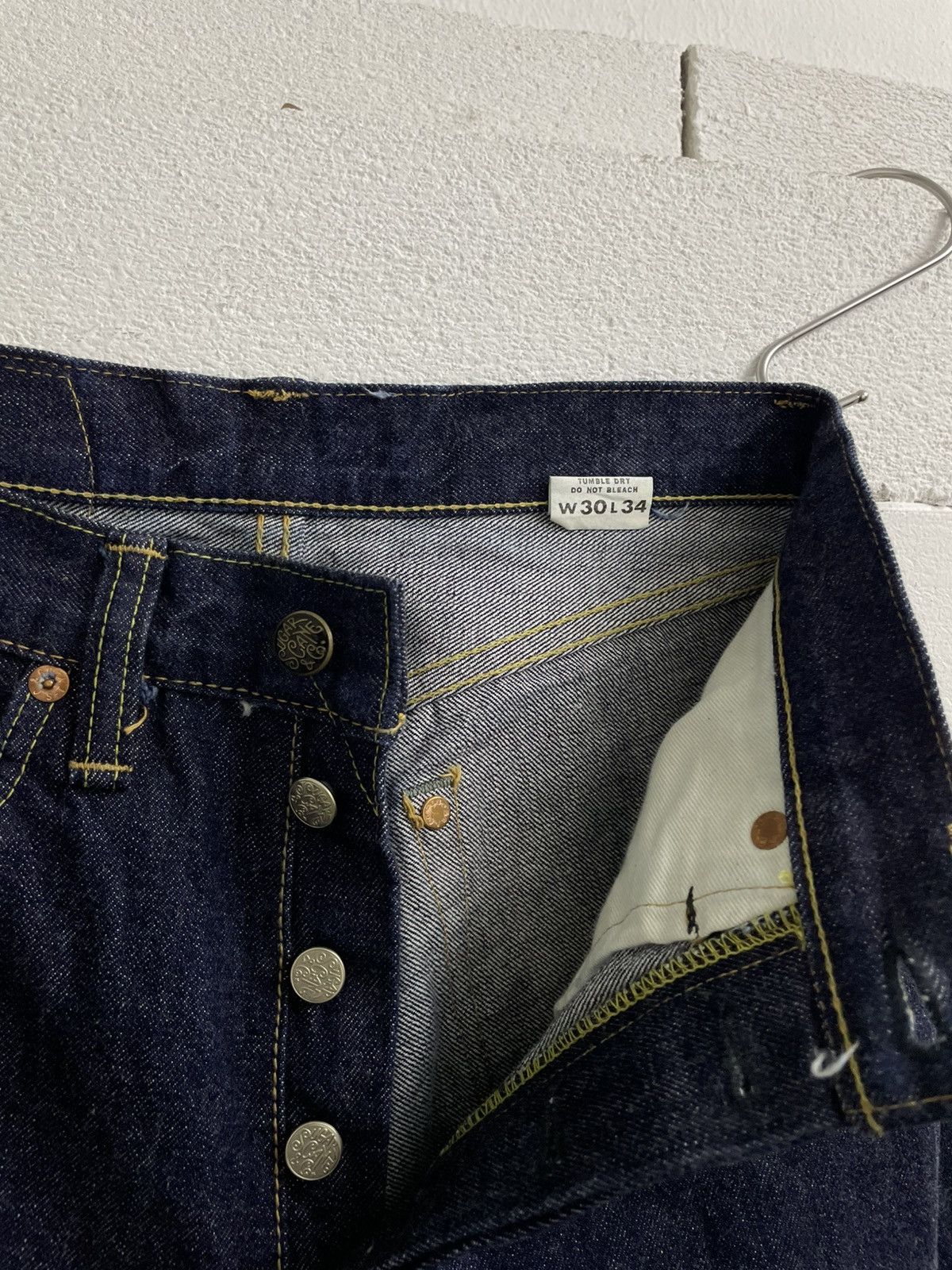 Sugar Cane Sugar Cane Union Star Jeans Size US 29 - 7 Thumbnail