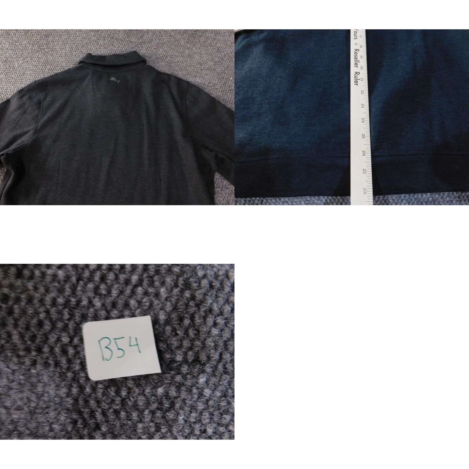 Tommy Bahama Tommy Bahama Mens Sweater Pullover Crew Neck Gray Logo Knit Cable-Knit M Regular Fall Size US M / EU 48-50 / 2 - 9 Thumbnail
