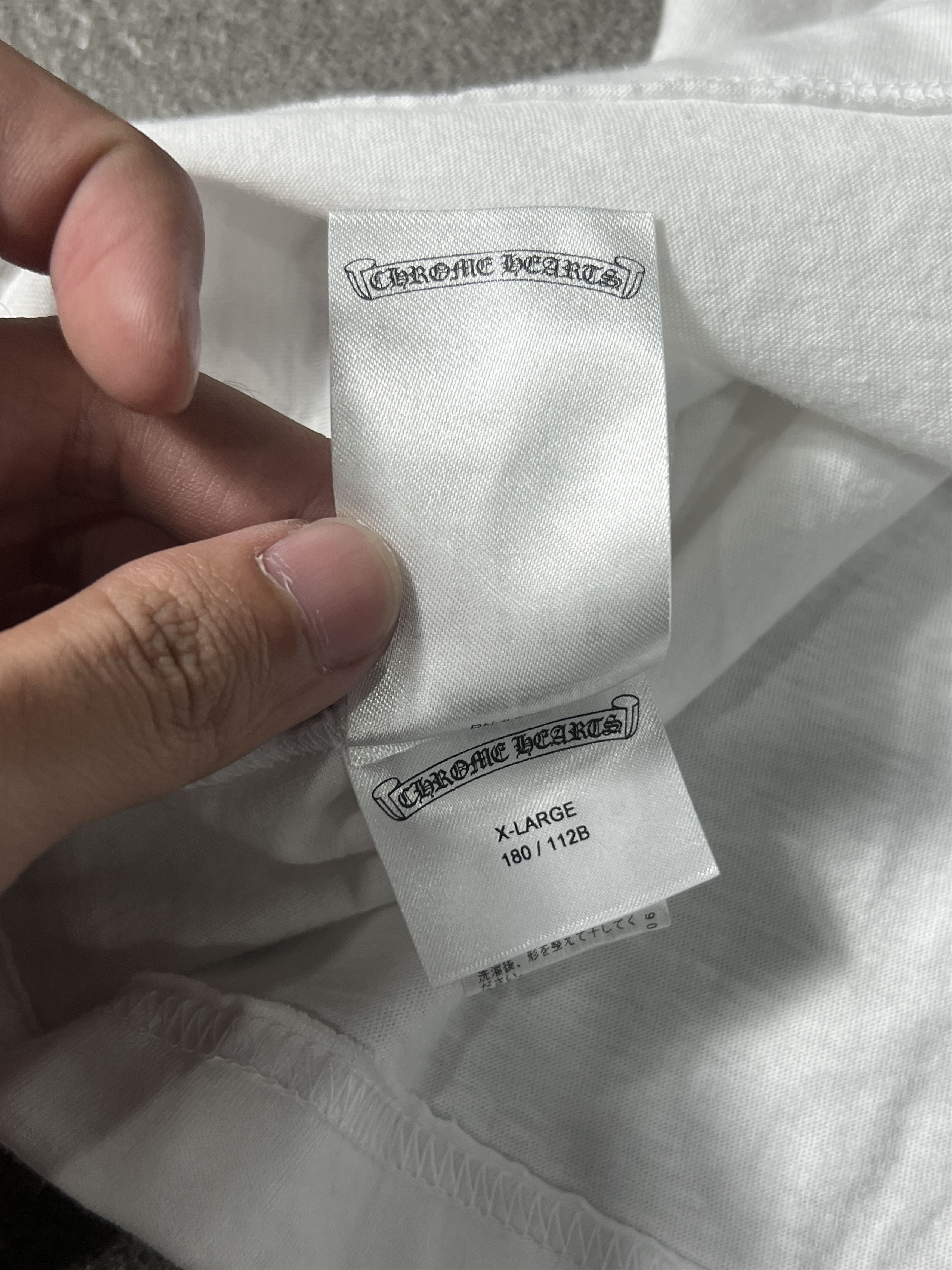 Chrome Hearts Chrome Hearts Osaka Pocket Tee White XL USA CH Logo Size US XL / EU 56 / 4 - 5 Thumbnail