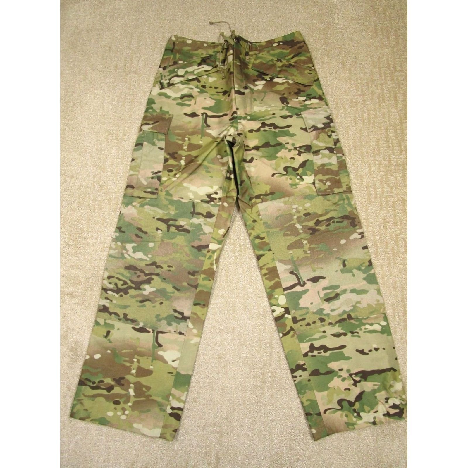 American Apparel Nike US Military Pants Cargo Camouflage 36x32 Green Nylon Windproof Ankle Zip Mens Regular Pants Size US 36 / EU 52 - 2 Thumbnail