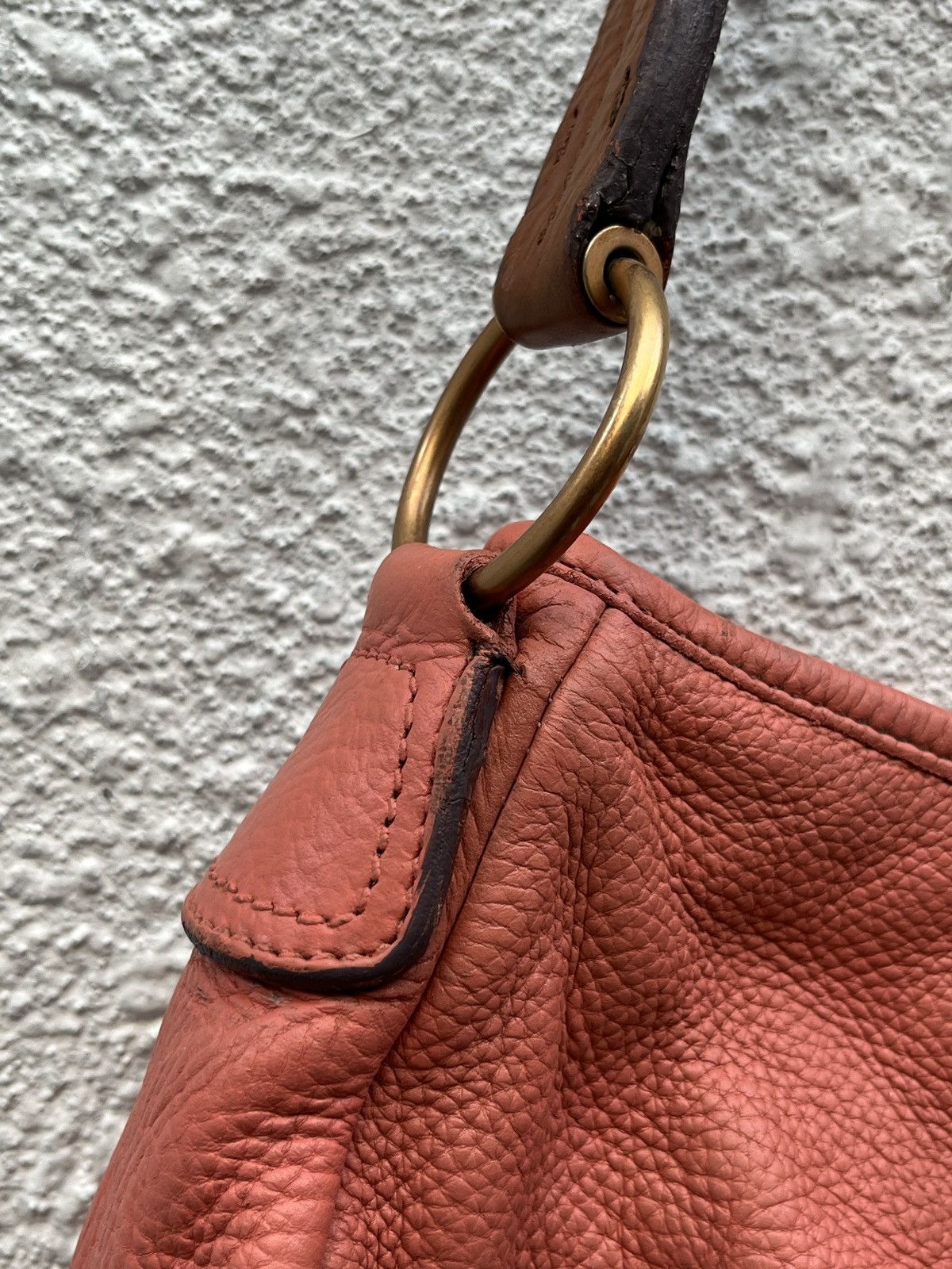 Miu Miu Miu Miu Leather Hobo Shoulder Bag Size ONE SIZE - 17 Thumbnail
