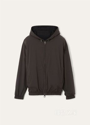 Loro Piana o1w1db10725 FAO9559 LP Hooded Bomber Jacket in Black Size US S / EU 44-46 / 1 - 2 Thumbnail