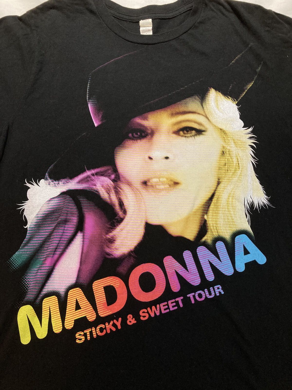 Tultex Madonna Sticky & Sweet Tour 2008-09’ T-shirt, size medium Size US M / EU 48-50 / 2 - 2 Thumbnail