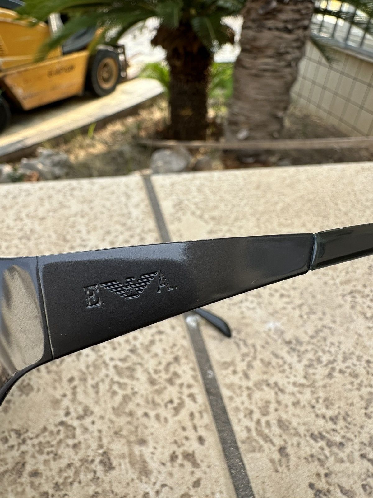 Emporio Armani Emperio Armani Sunglasses Dark Silver 067-S Size ONE SIZE - 6 Thumbnail