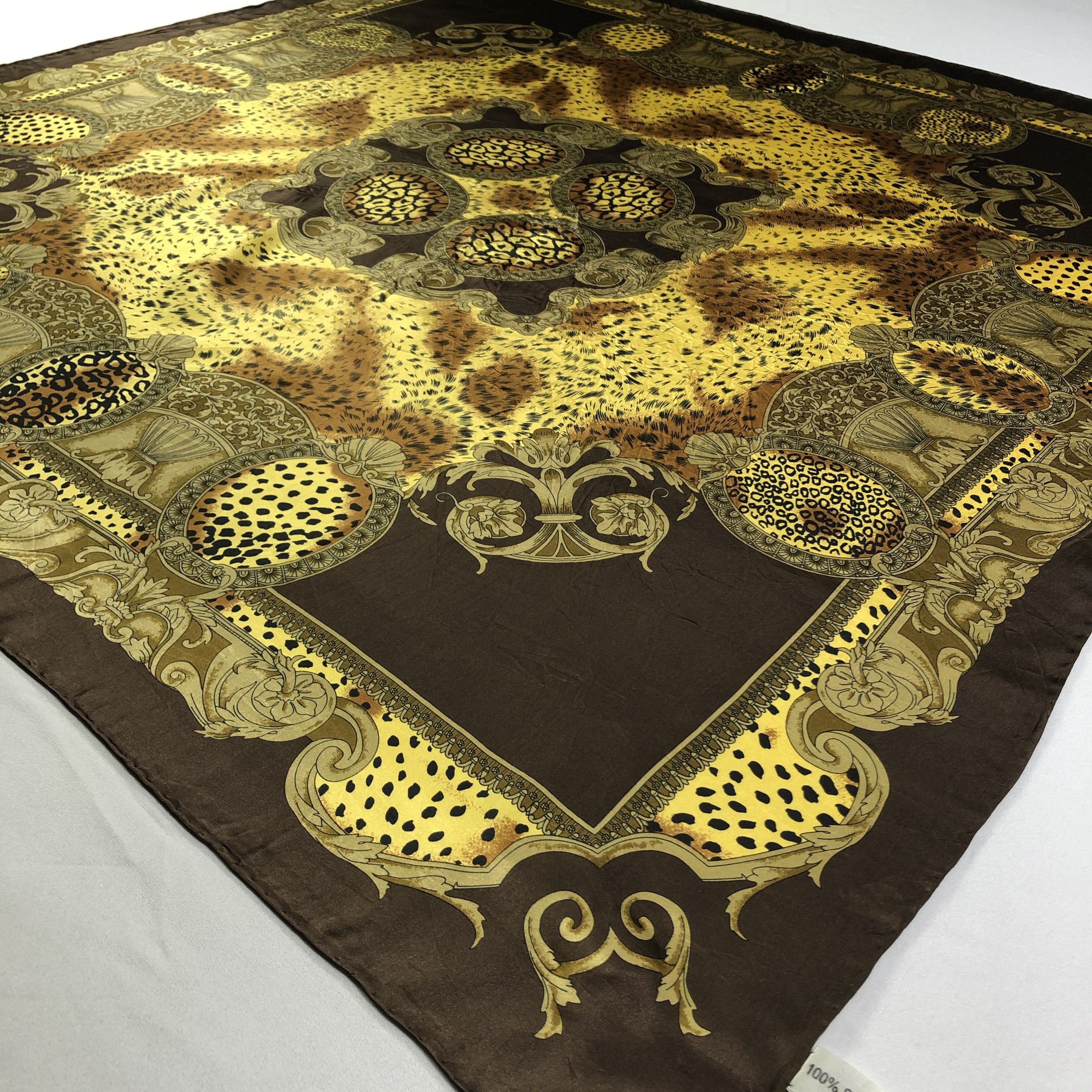 Vintage Vintage Silk Scarf Size ONE SIZE - 4 Thumbnail