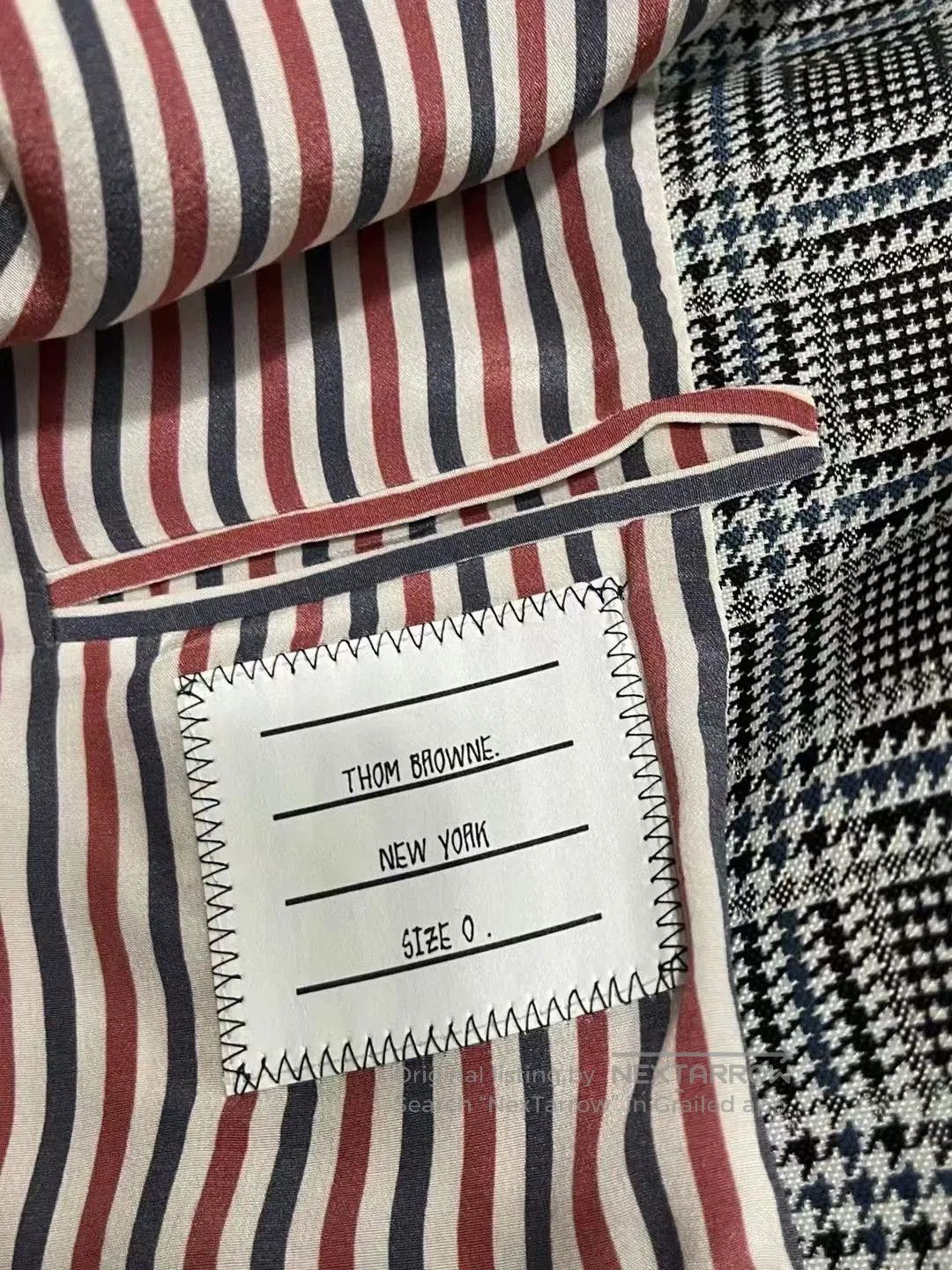 Thom Browne Thom Browne Paneled Plaid Blazer. Size US S / EU 44-46 / 1 - 5 Thumbnail