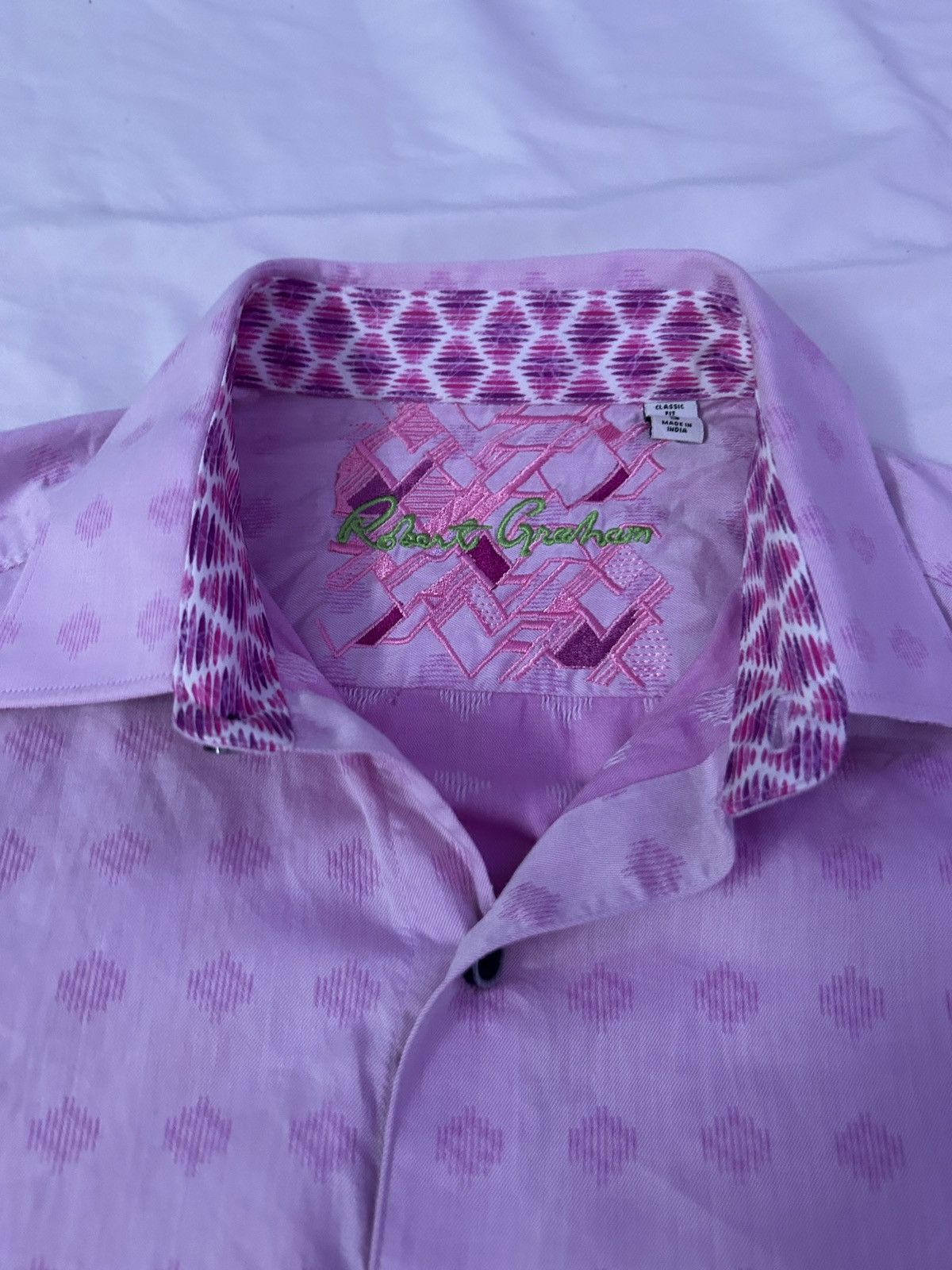 Robert Graham Robert Graham Men’s Faribault Short Sleeve Woven Classic Size US S / EU 44-46 / 1 - 1 Thumbnail